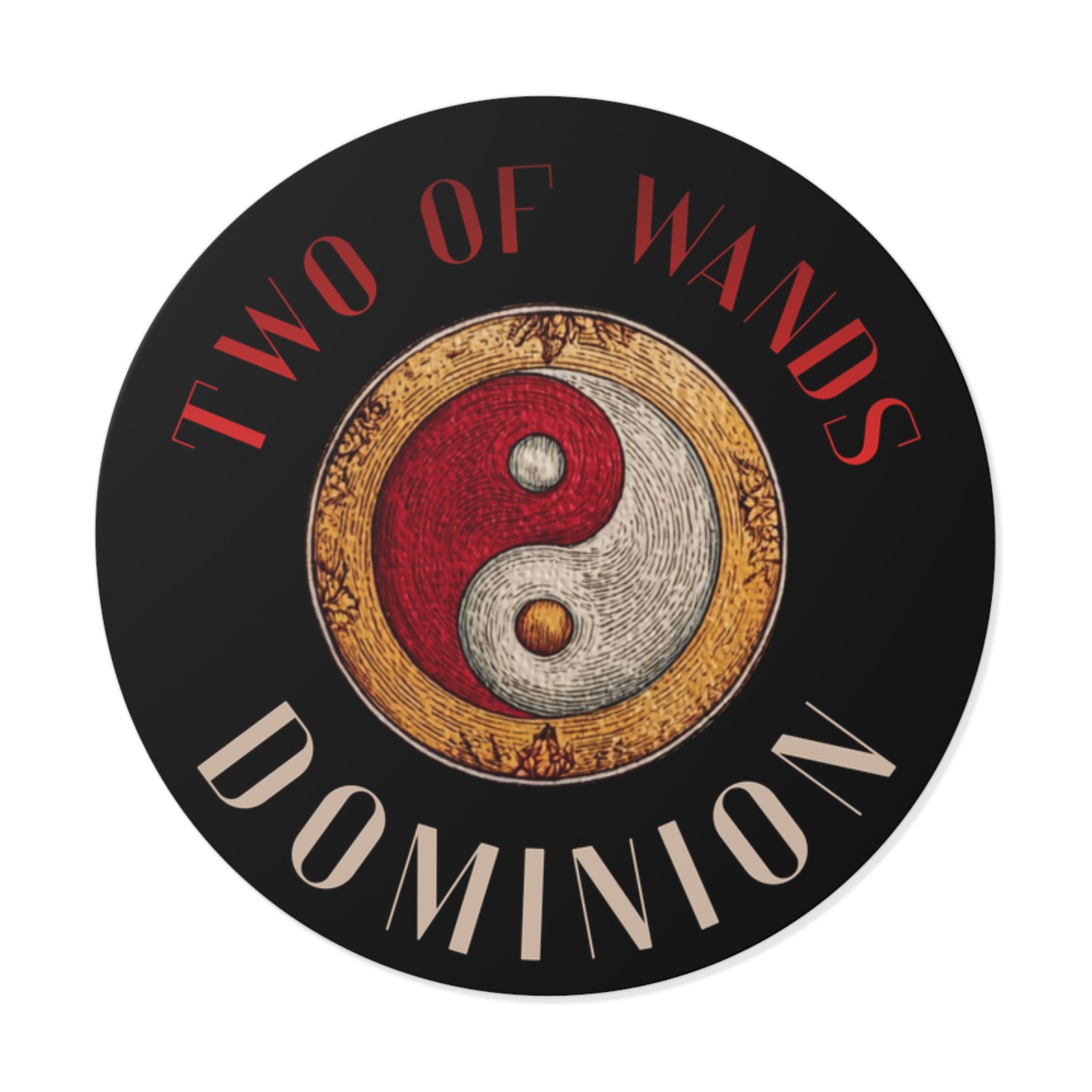 Two of Wands - DOMINION - Sticker