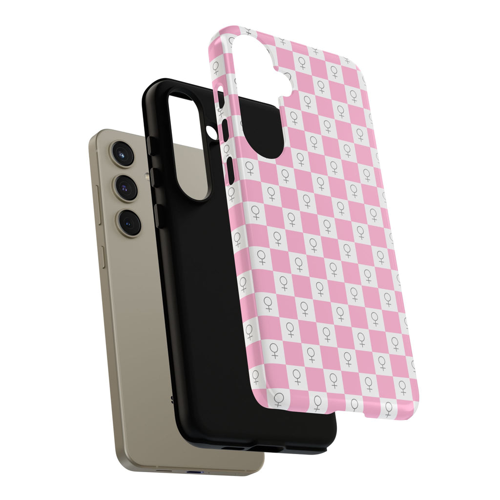 Venus Phone Case - Checker