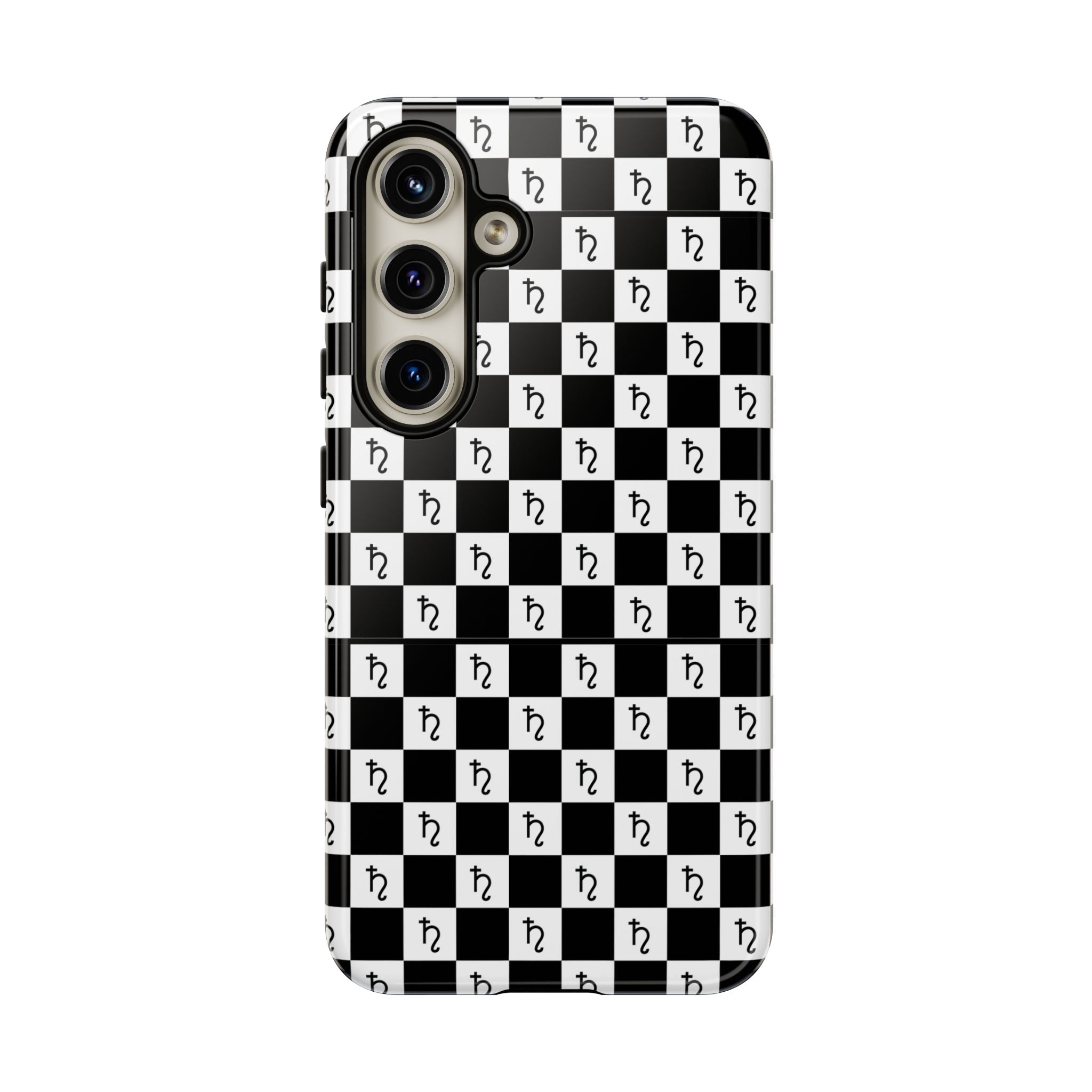 Saturn Phone Case - Checkerboard