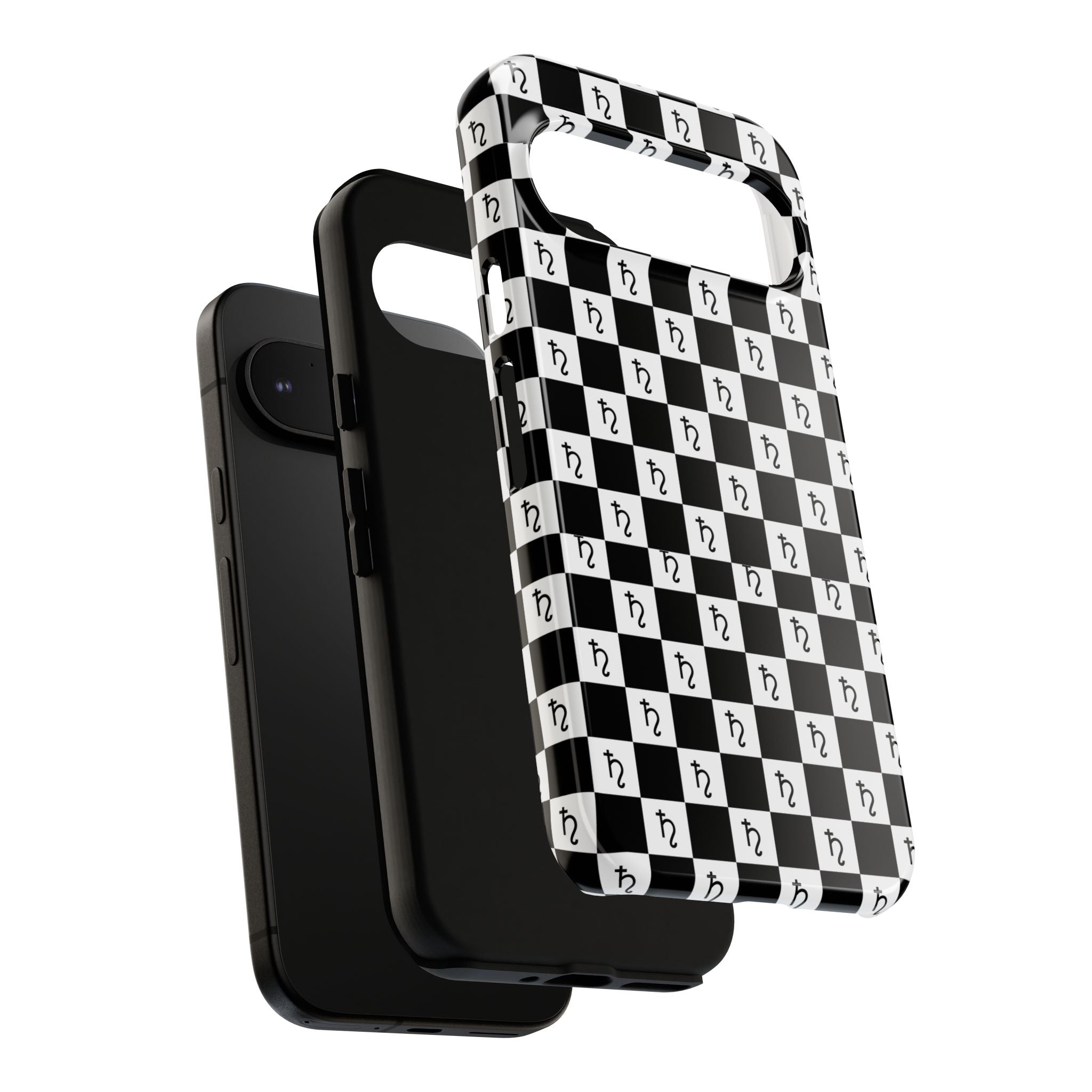 Saturn Phone Case - Checkerboard