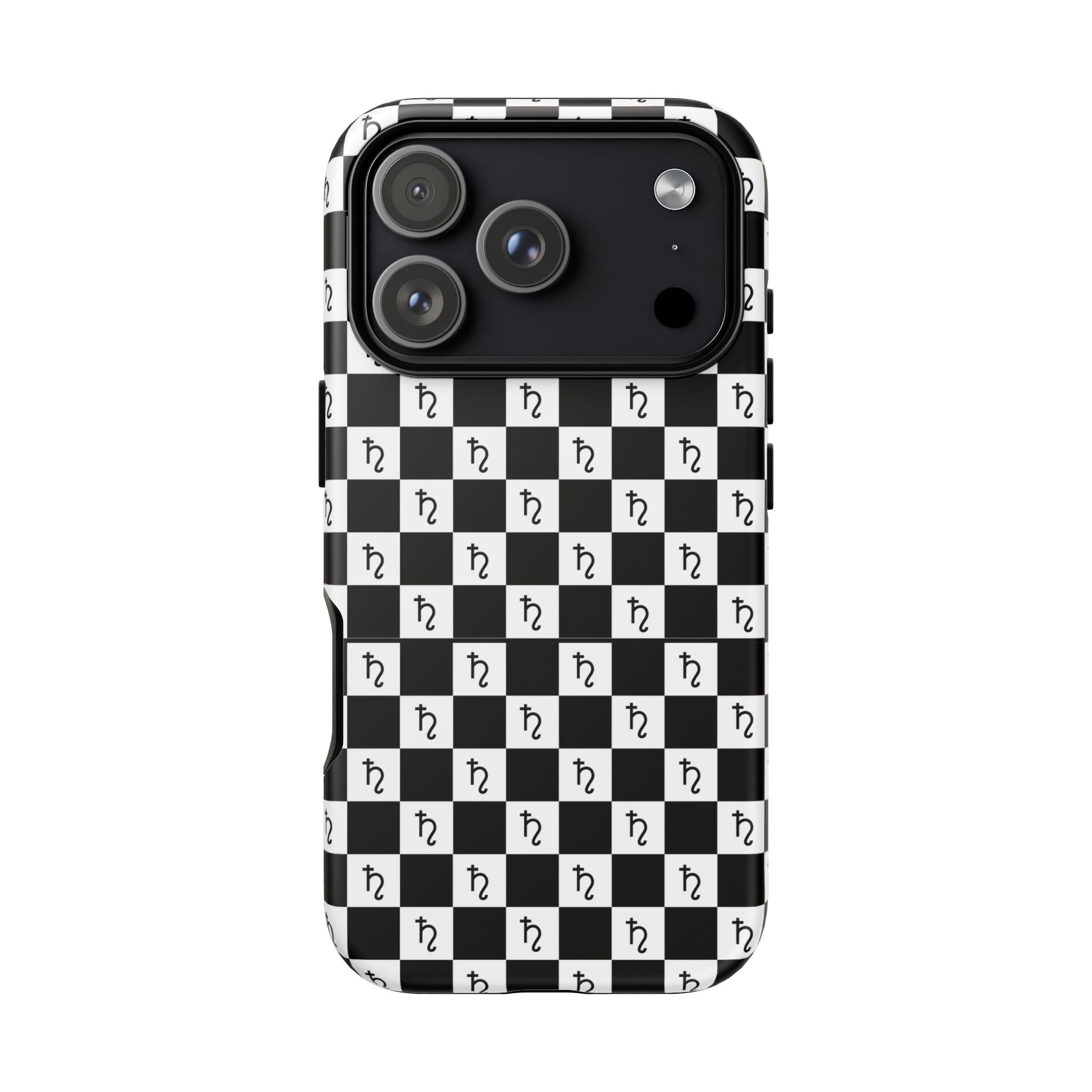 Saturn Phone Case - Checkerboard