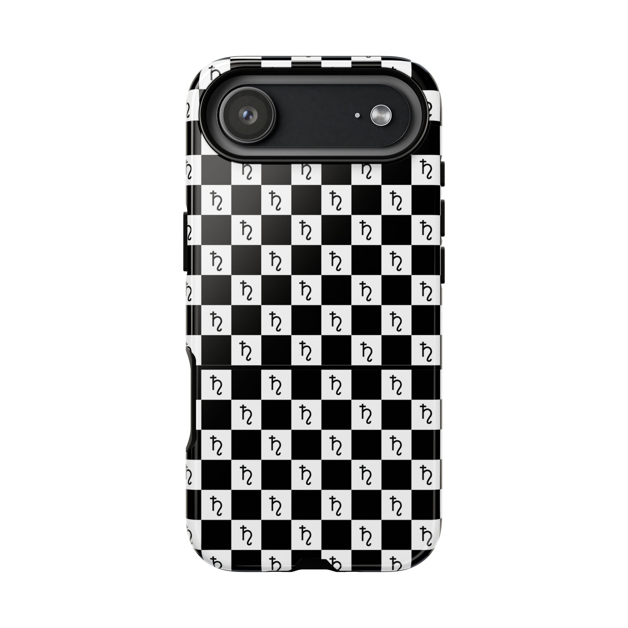 Saturn Phone Case - Checkerboard