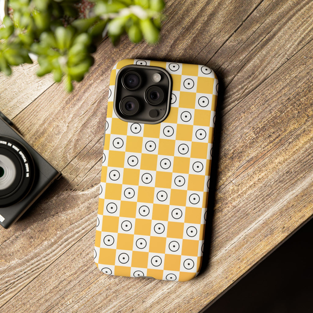 Sun Phone Case - Checker