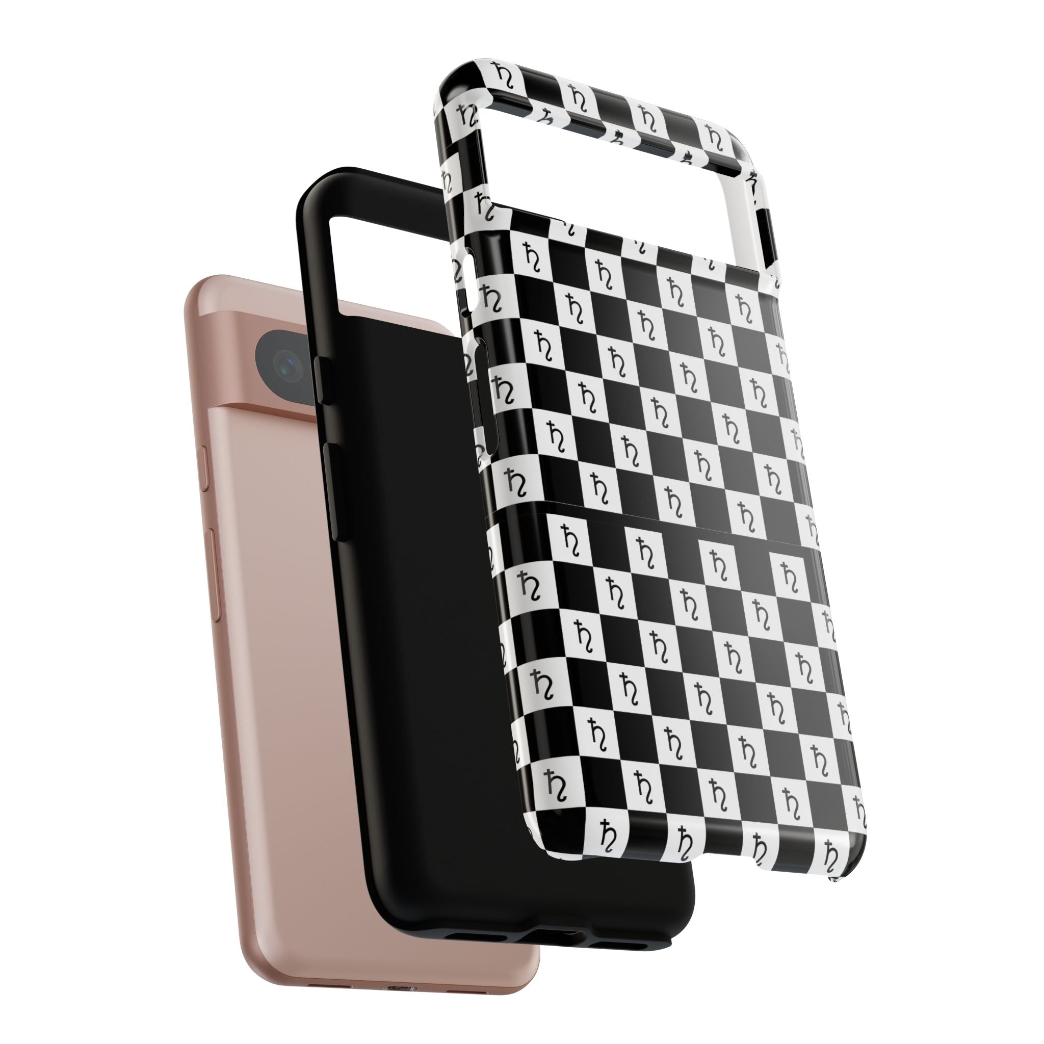 Saturn Phone Case - Checkerboard