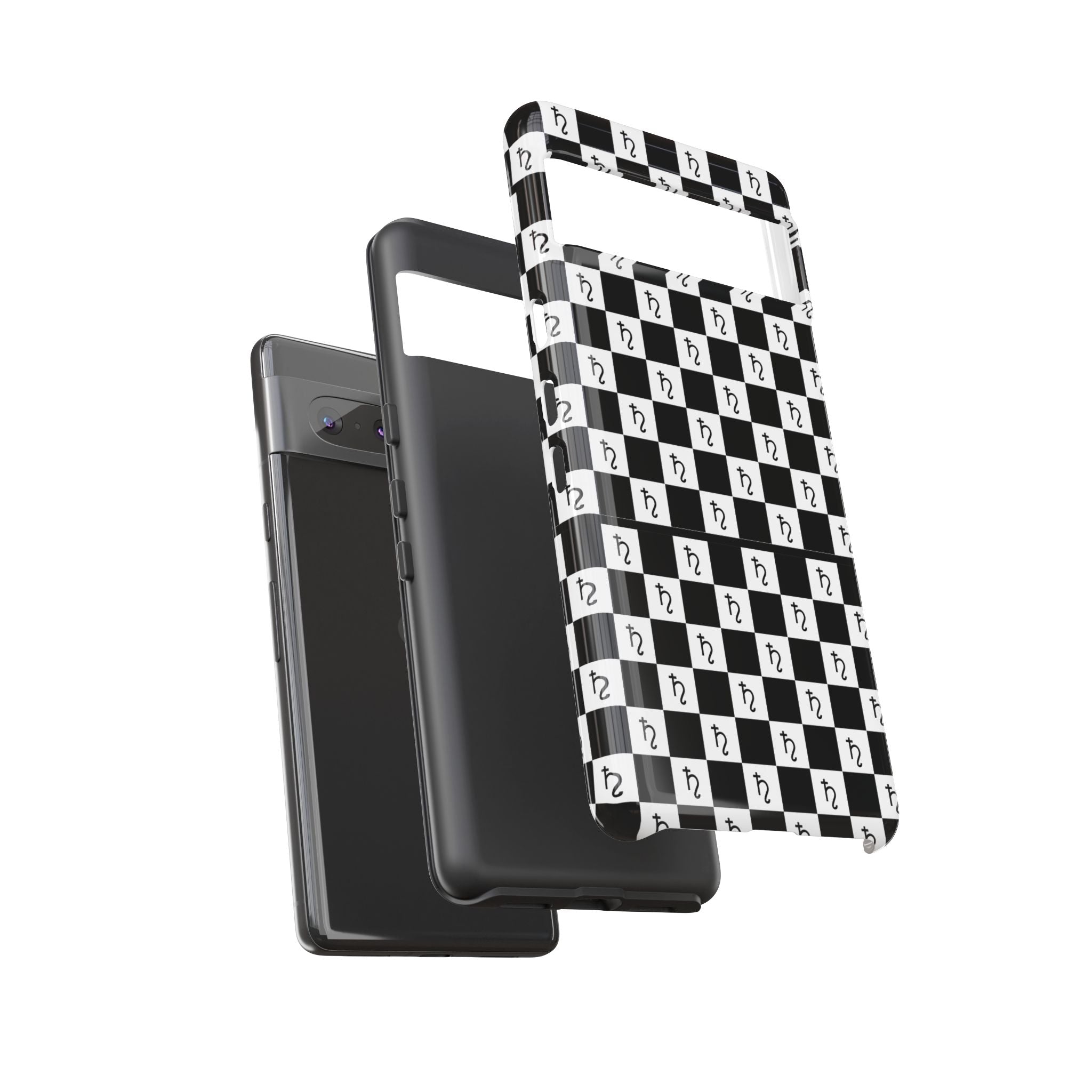 Saturn Phone Case - Checkerboard