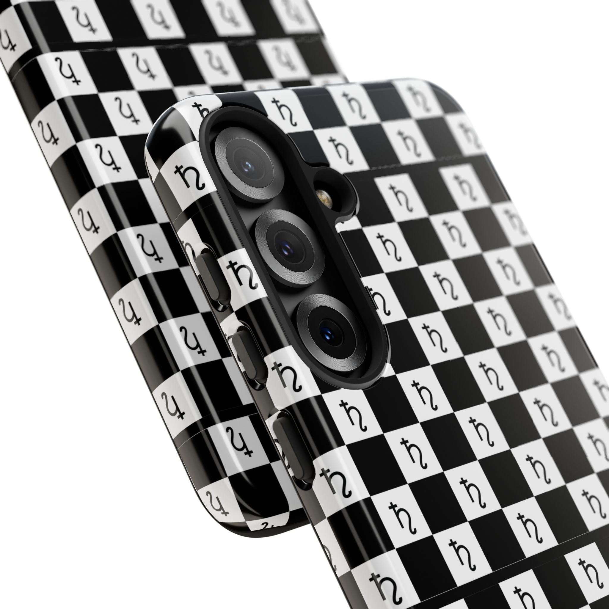 Saturn Phone Case - Checkerboard