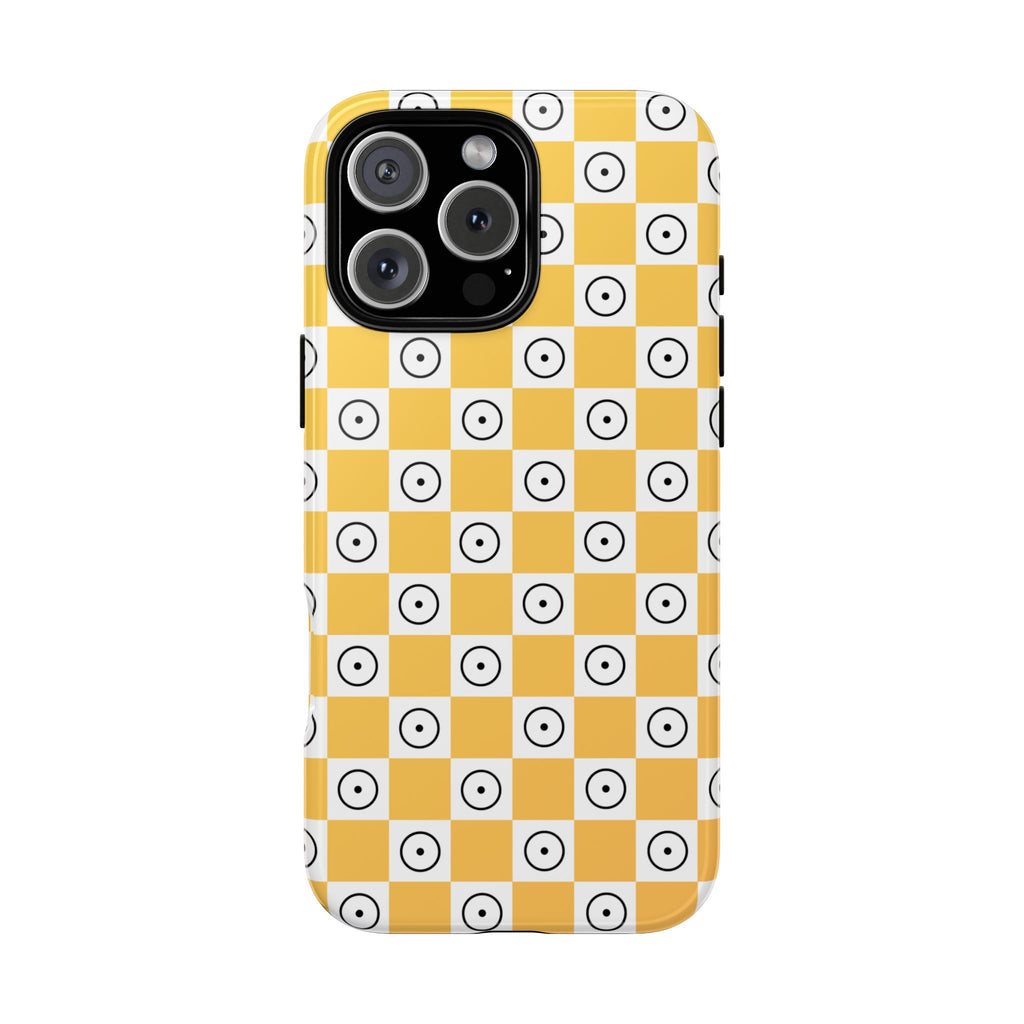 Sun Phone Case - Checker