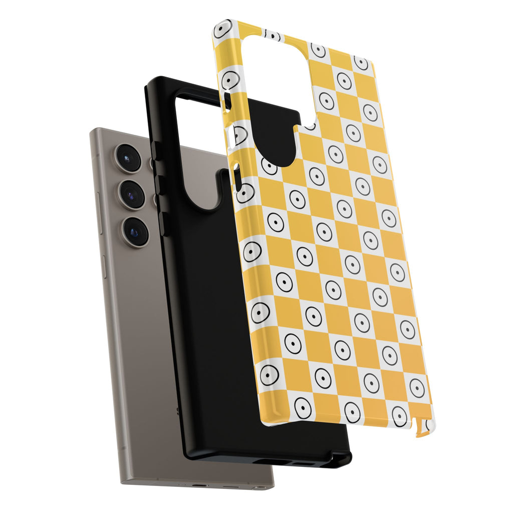 Sun Phone Case - Checker