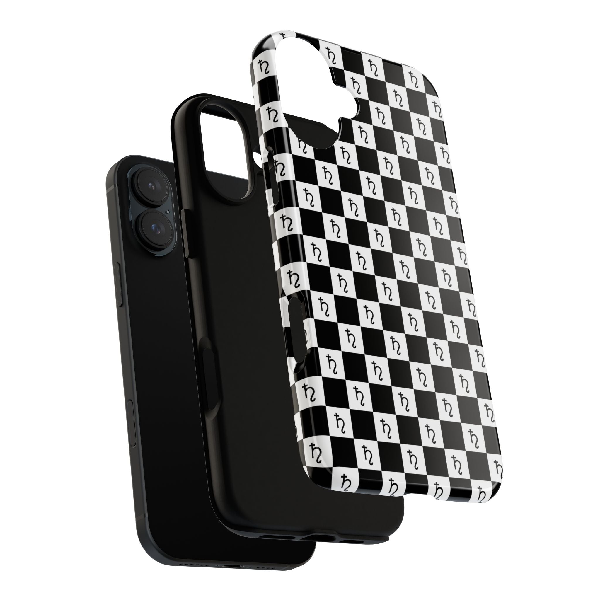 Saturn Phone Case - Checkerboard