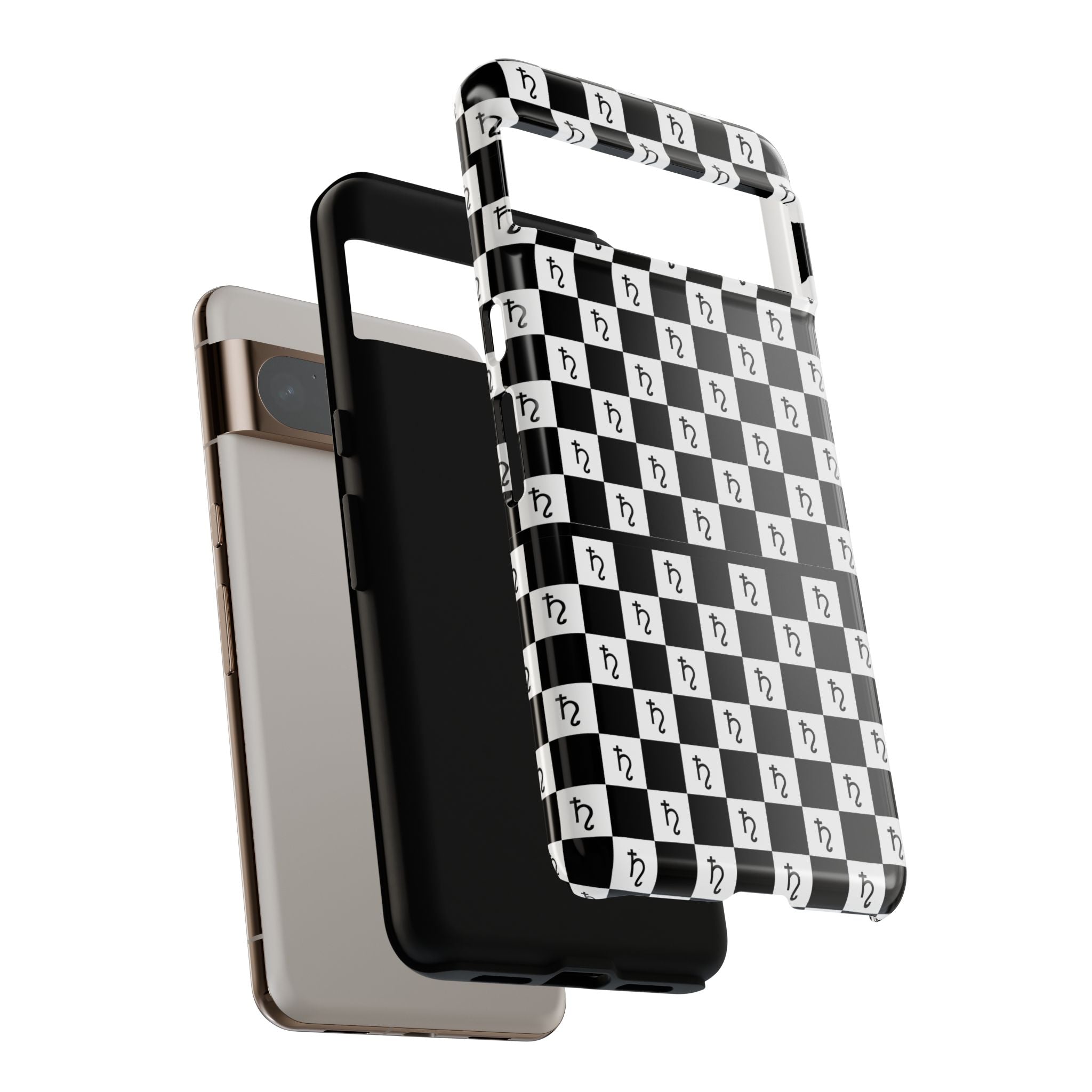 Saturn Phone Case - Checkerboard