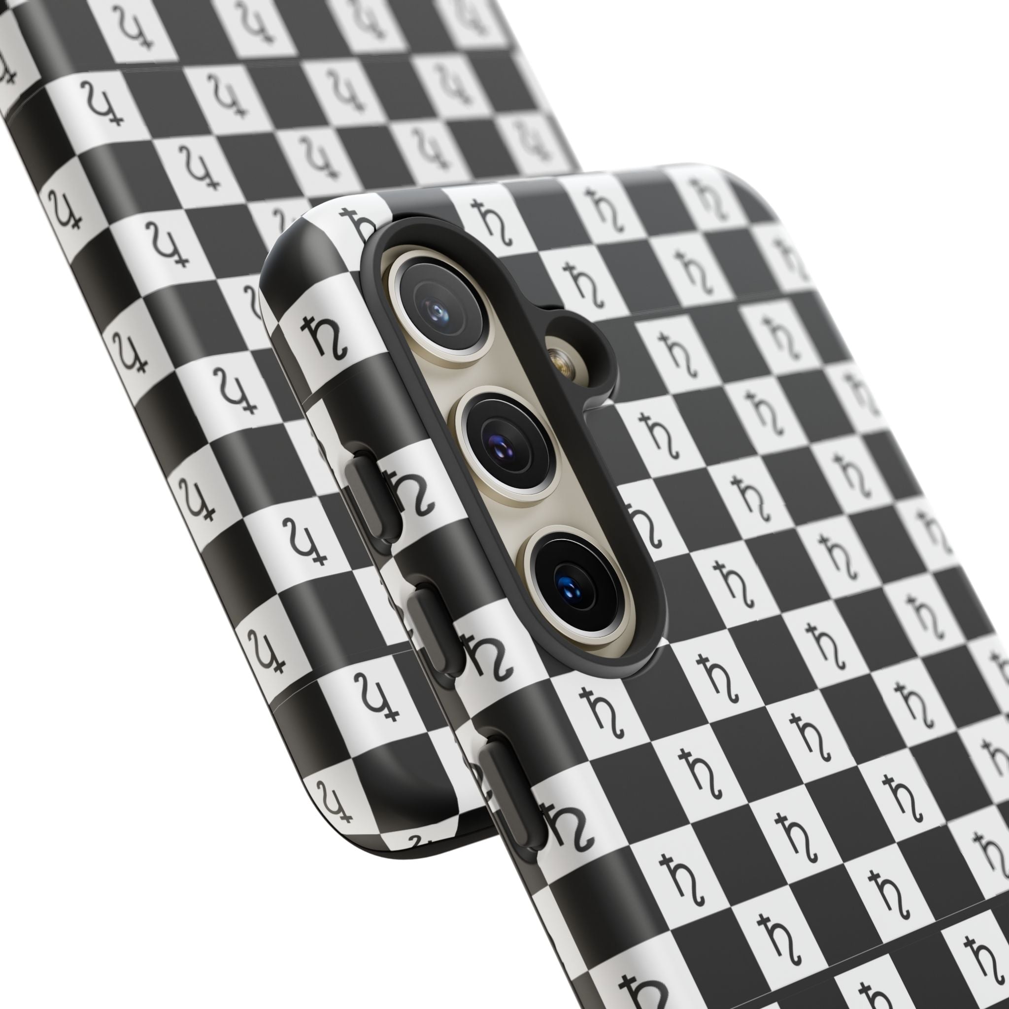 Saturn Phone Case - Checkerboard