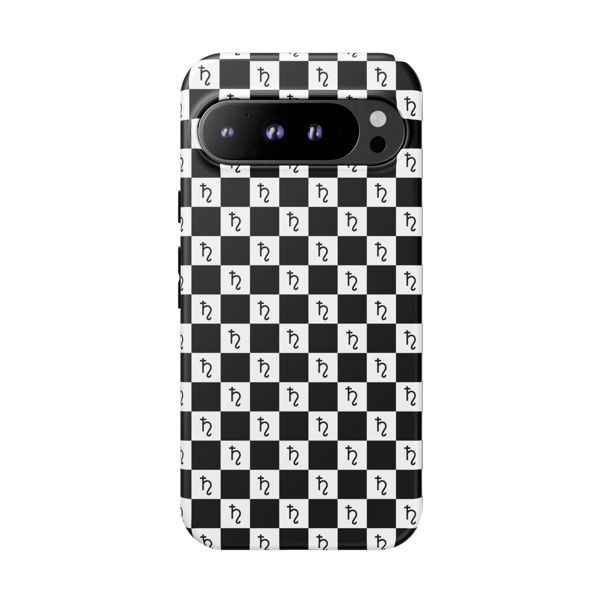 Saturn Phone Case - Checkerboard