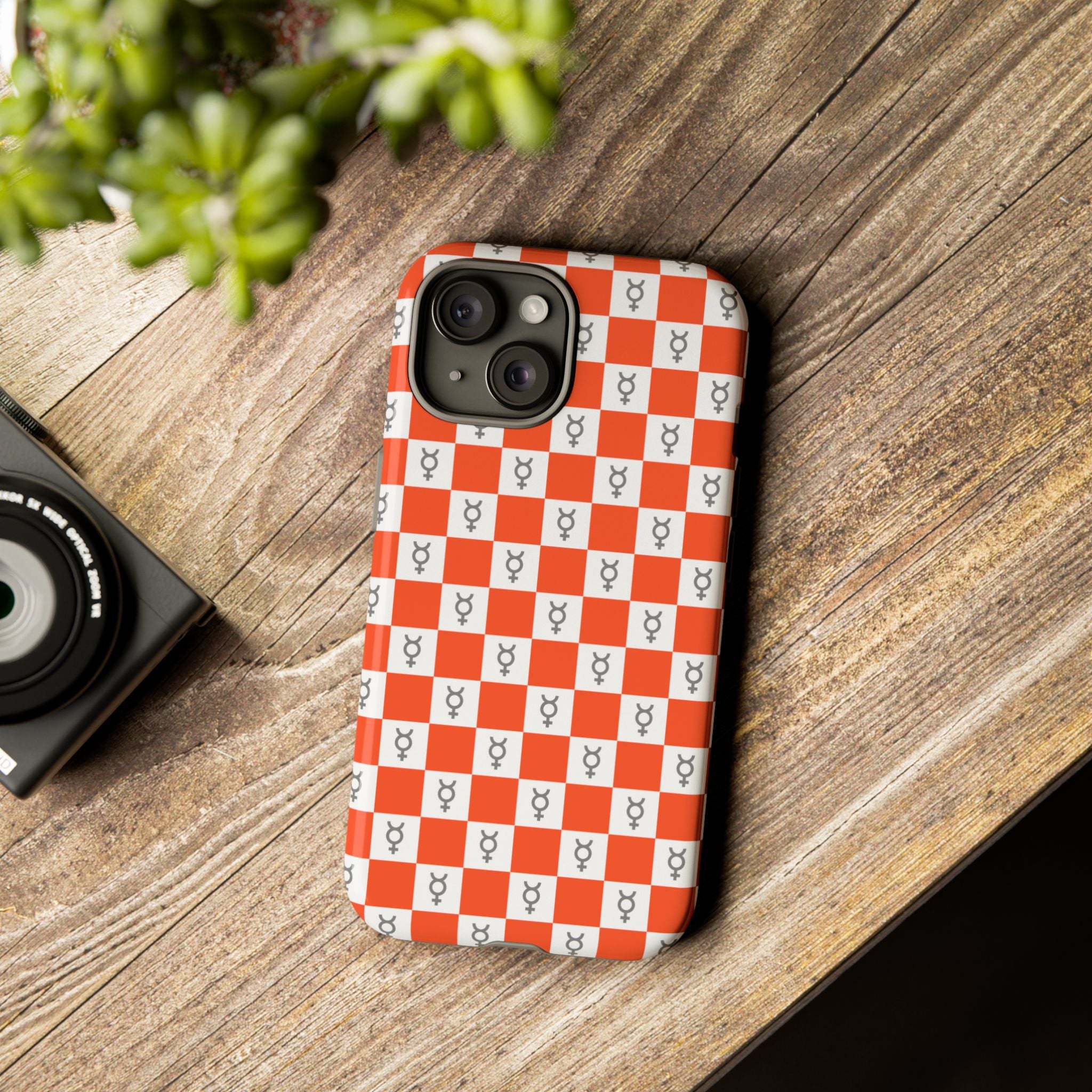 Mercury Phone Case - Checker