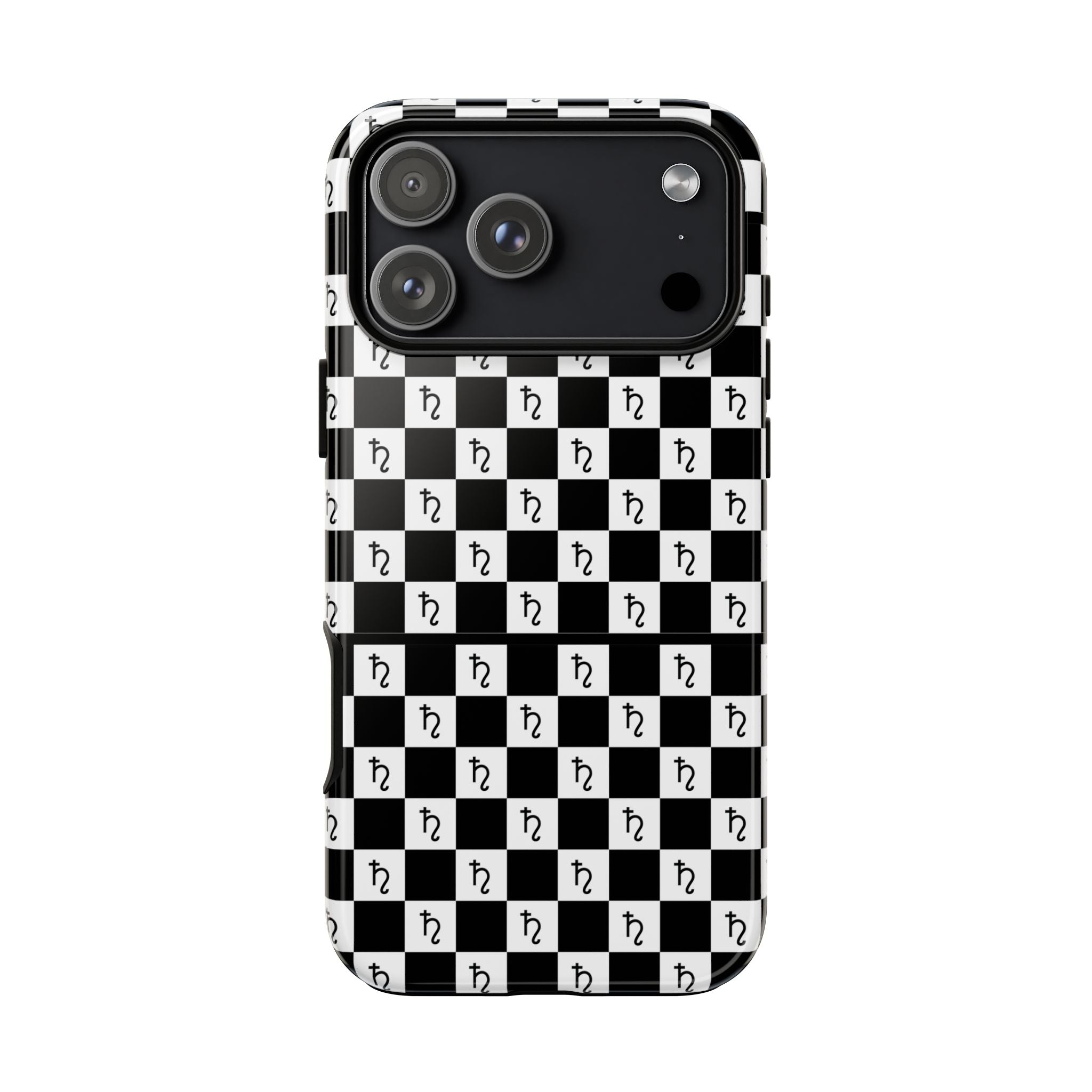 Saturn Phone Case - Checkerboard