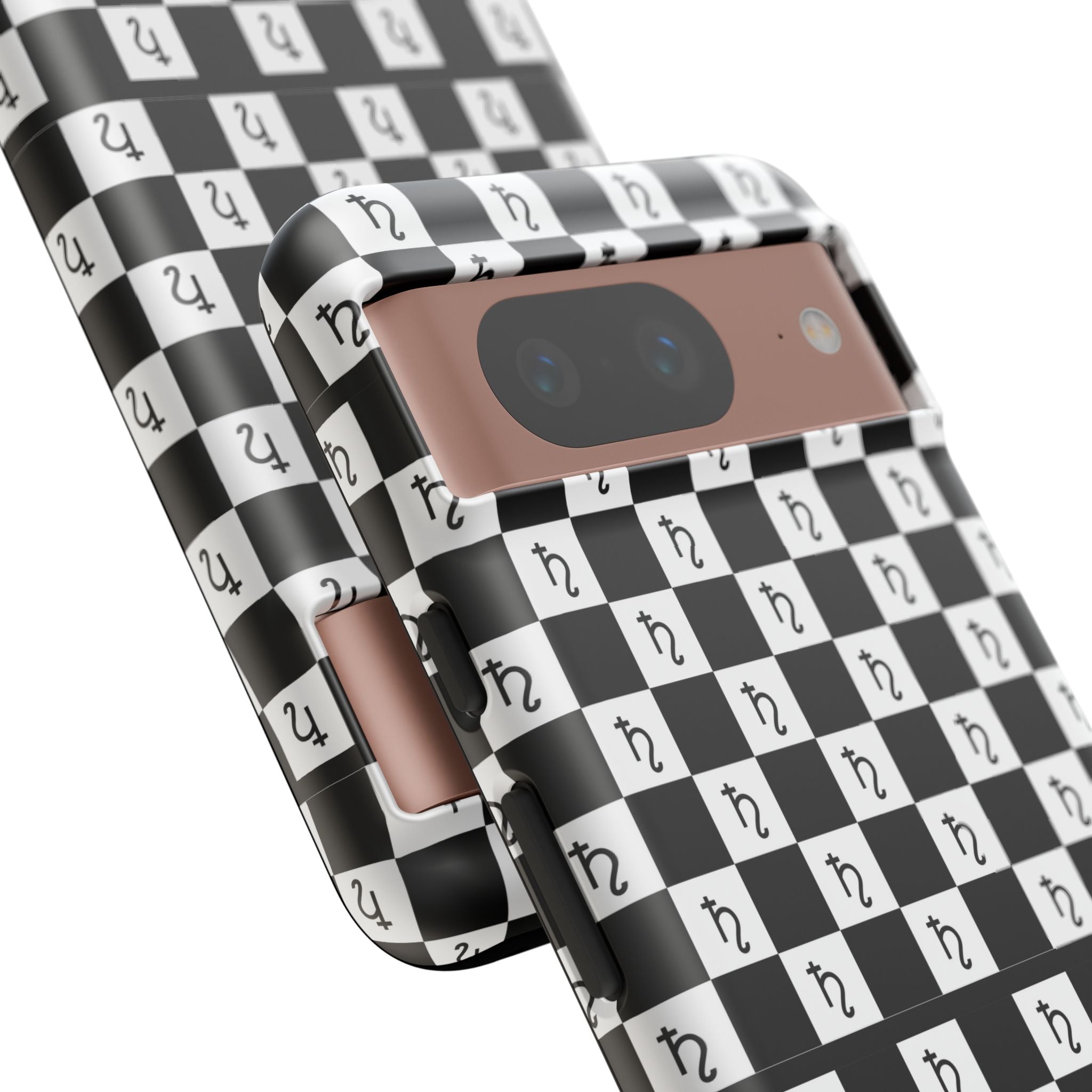 Saturn Phone Case - Checkerboard