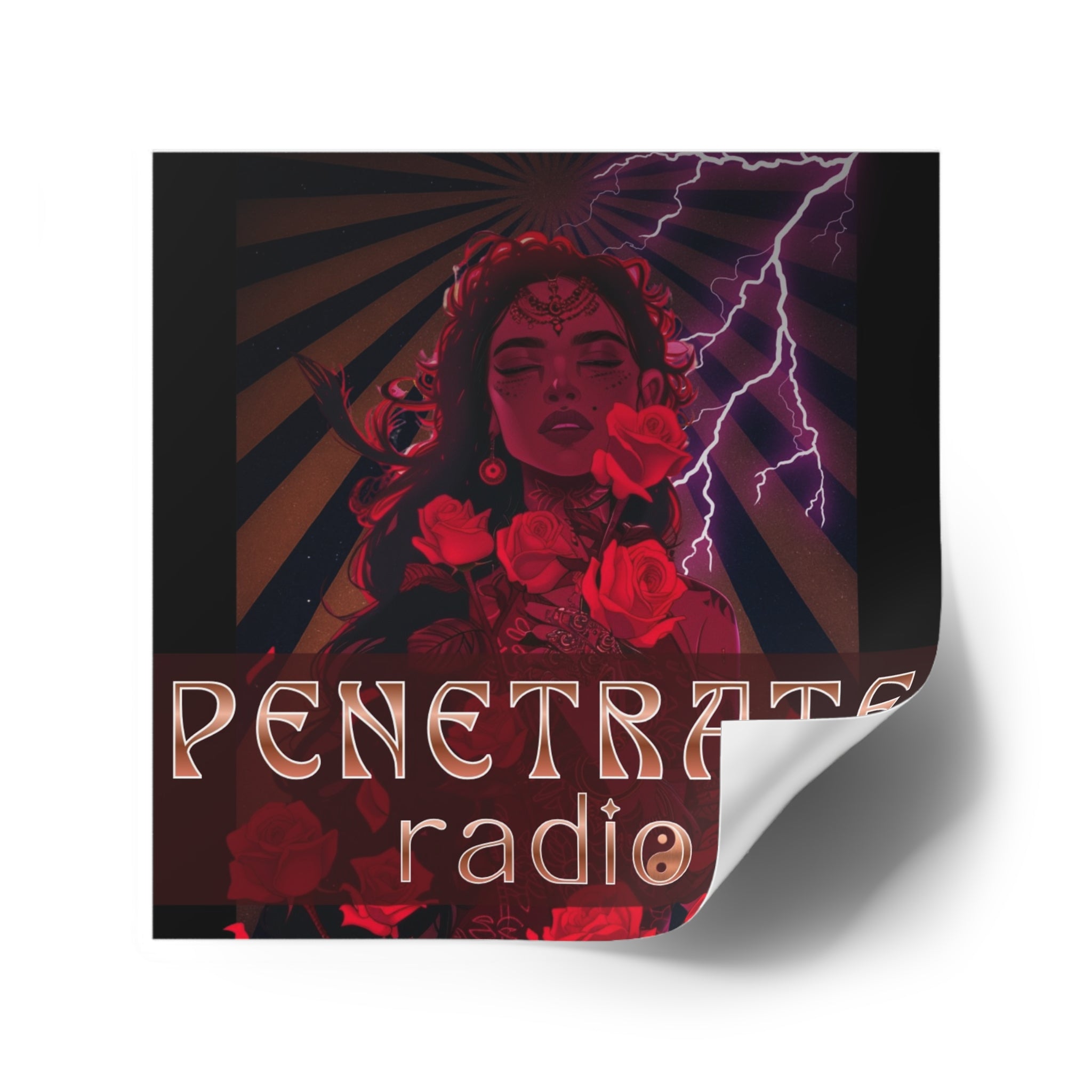 Penetrate Radio Sticker