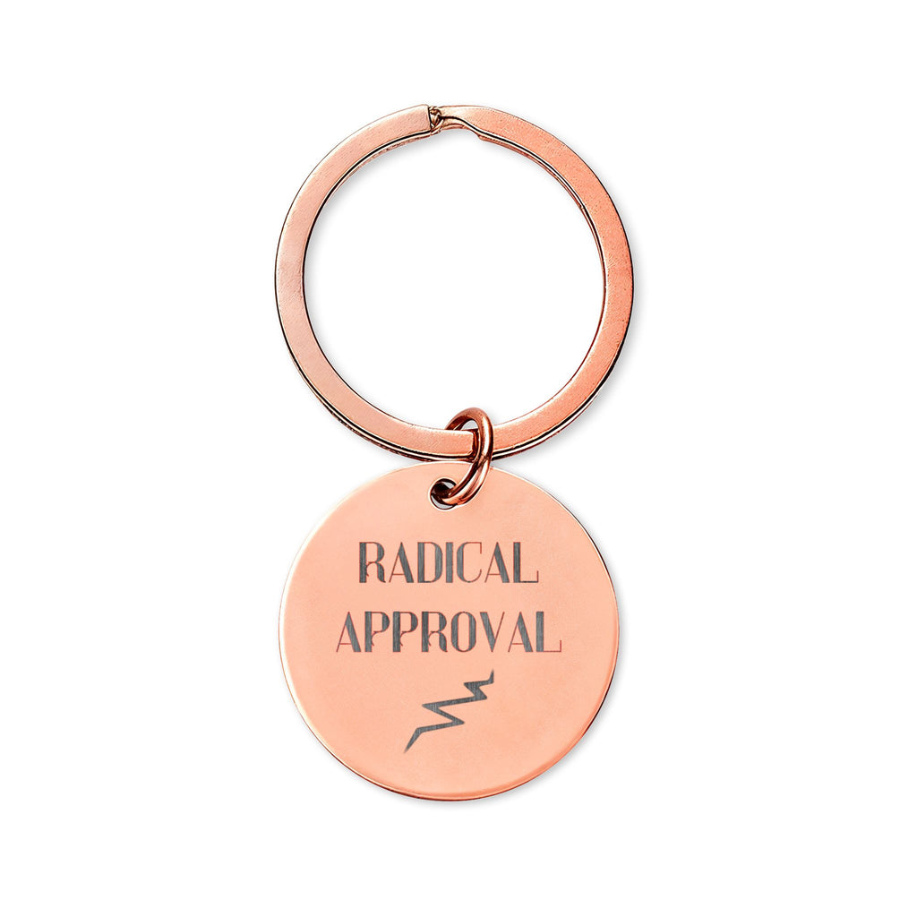 Radical Approval Keychain