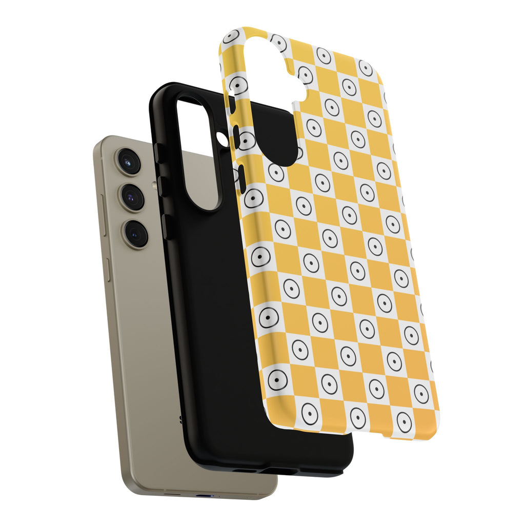 Sun Phone Case - Checker