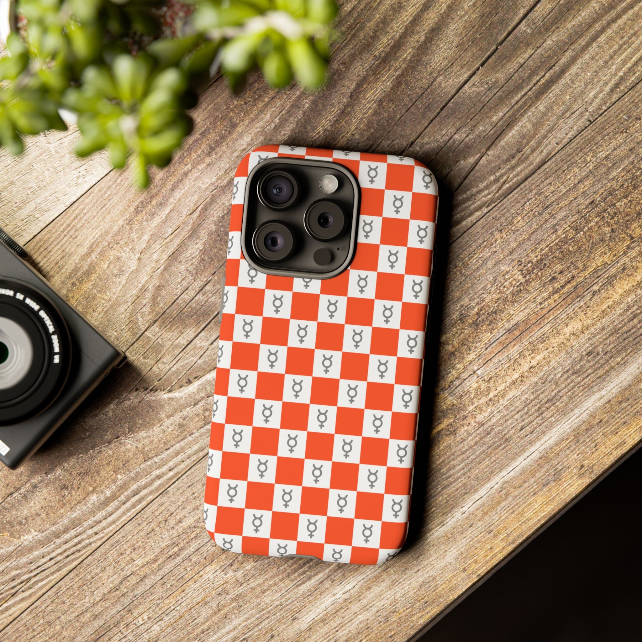 Mercury Phone Case - Checker