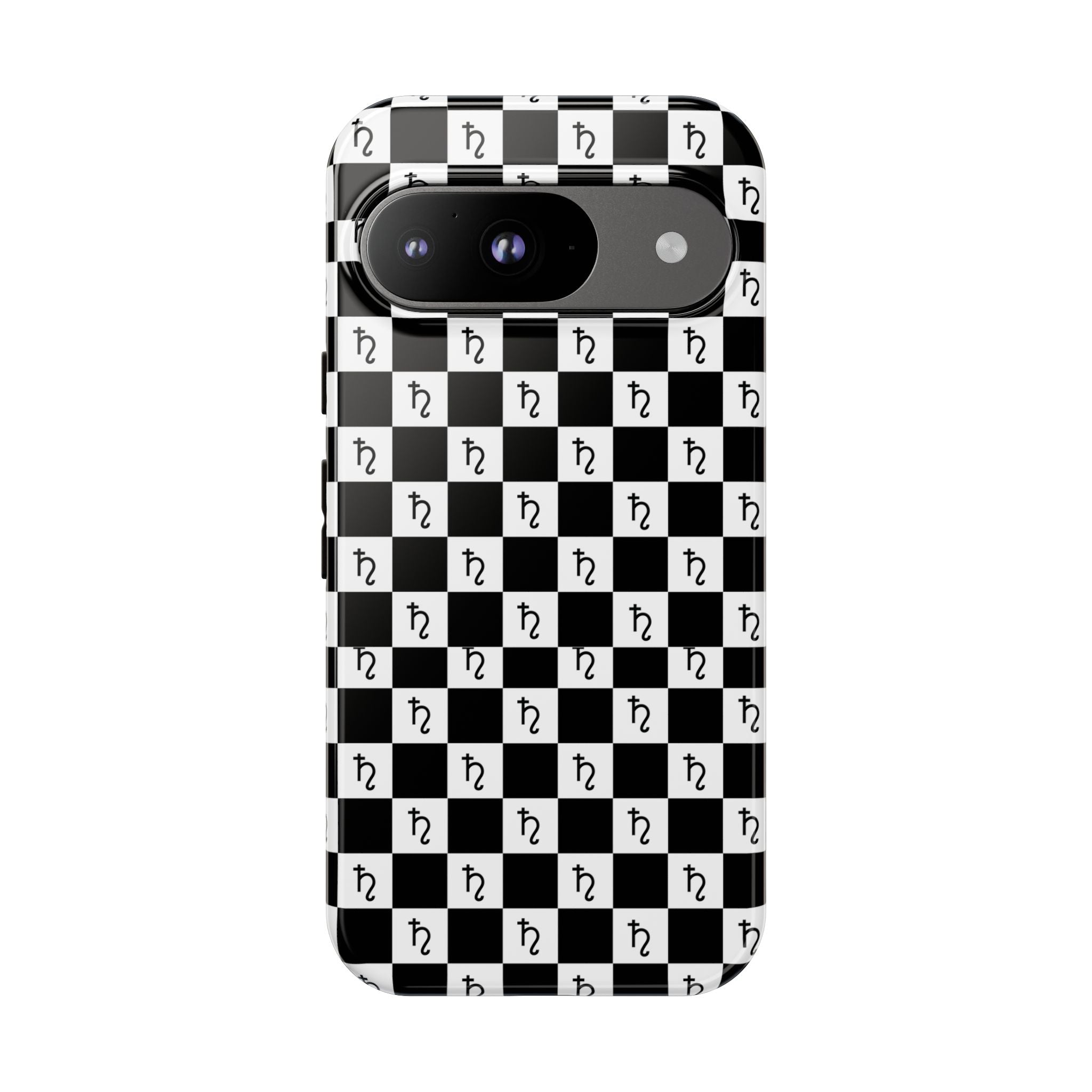 Saturn Phone Case - Checkerboard