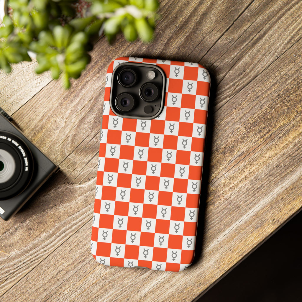 Mercury Phone Case - Checker