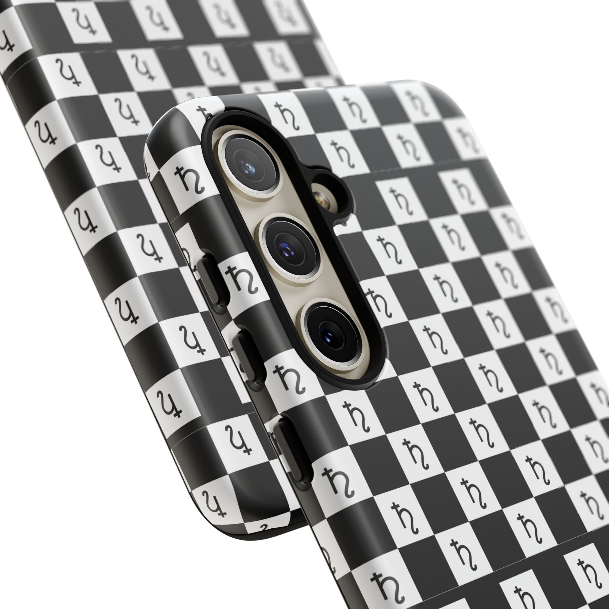 Saturn Phone Case - Checkerboard
