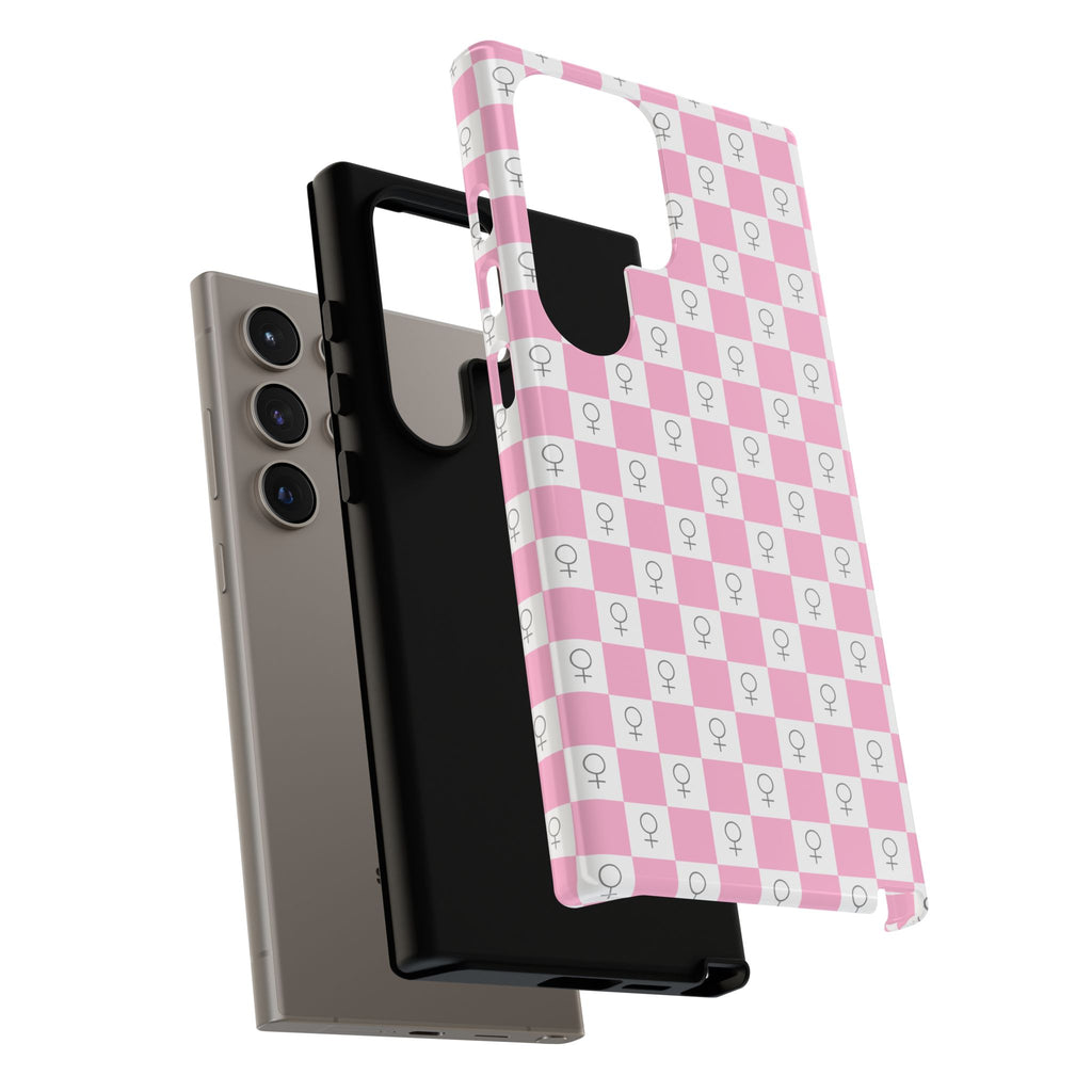 Venus Phone Case - Checker
