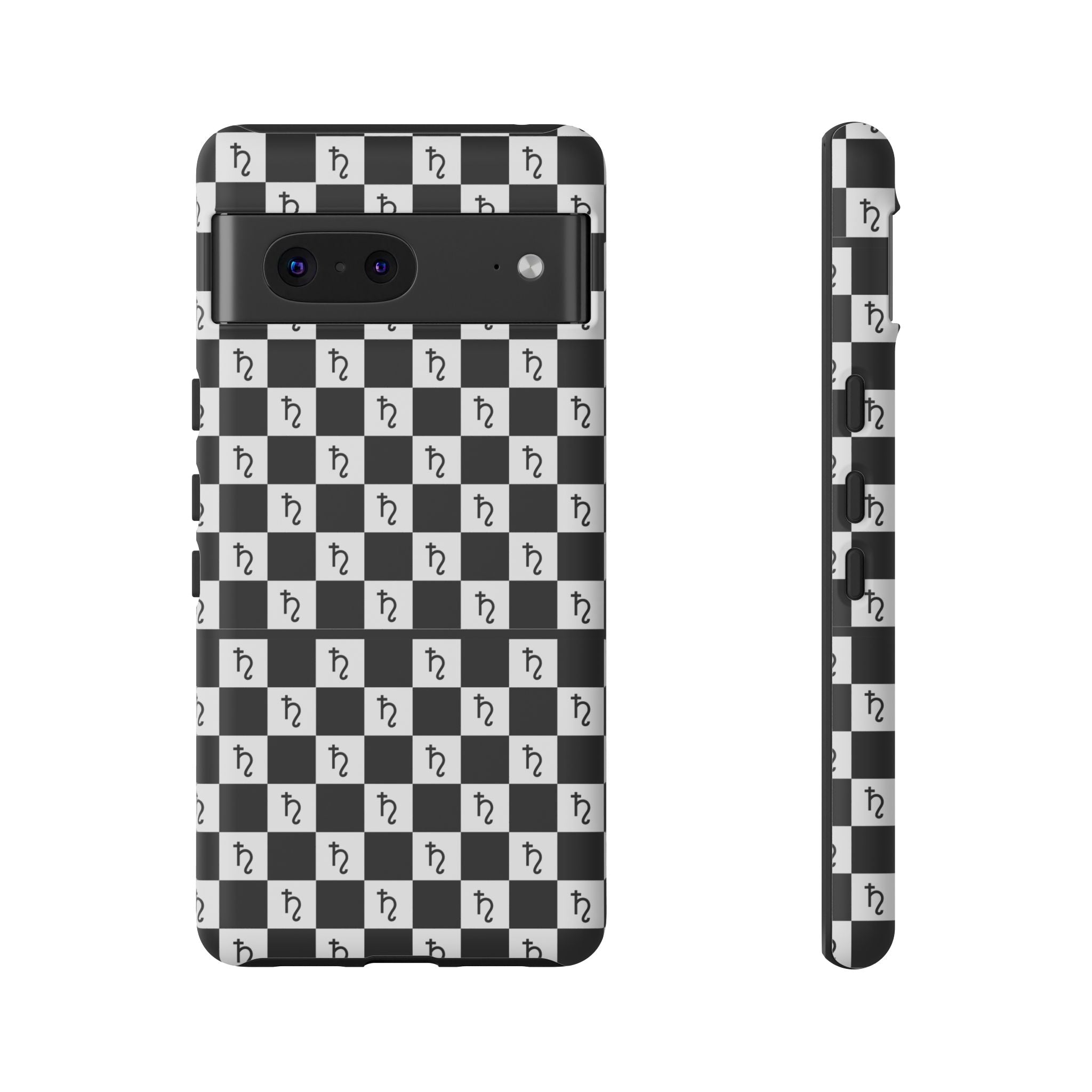 Saturn Phone Case - Checkerboard