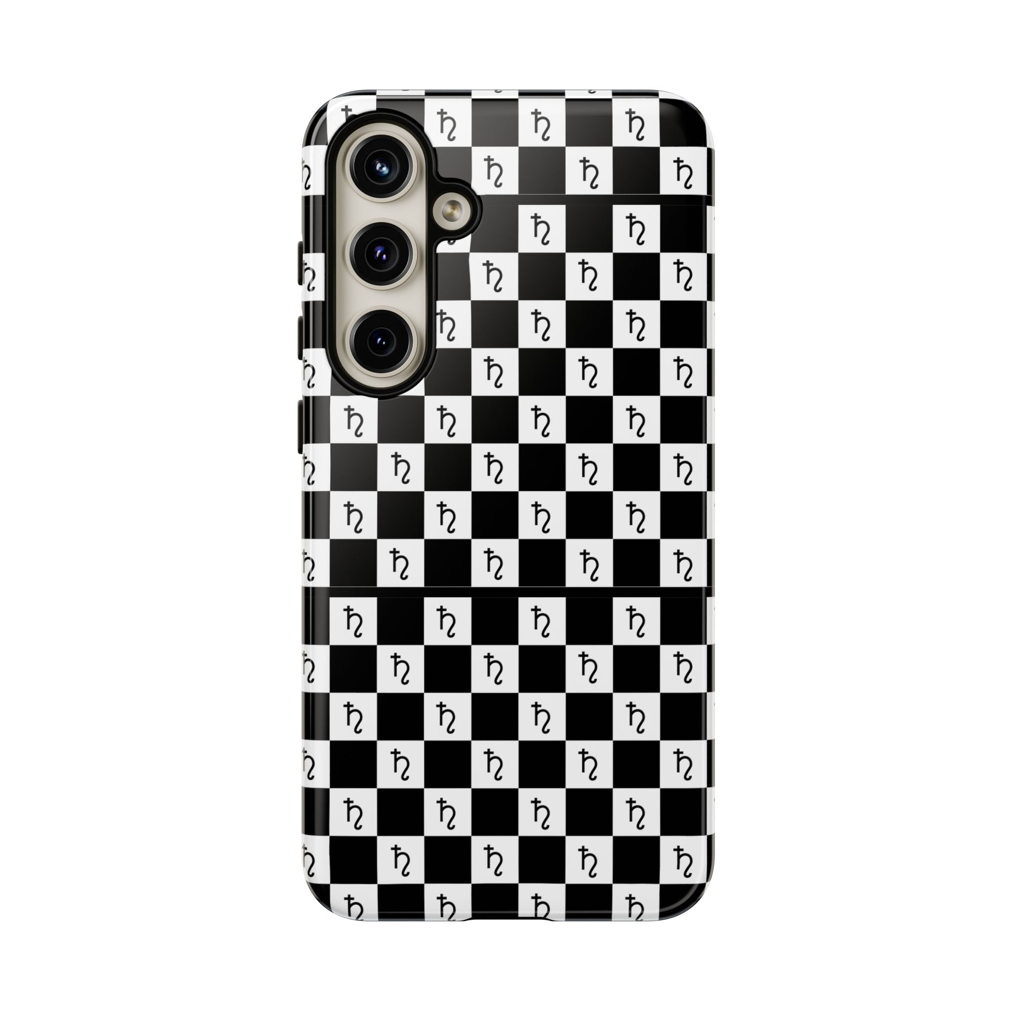 Saturn Phone Case - Checkerboard