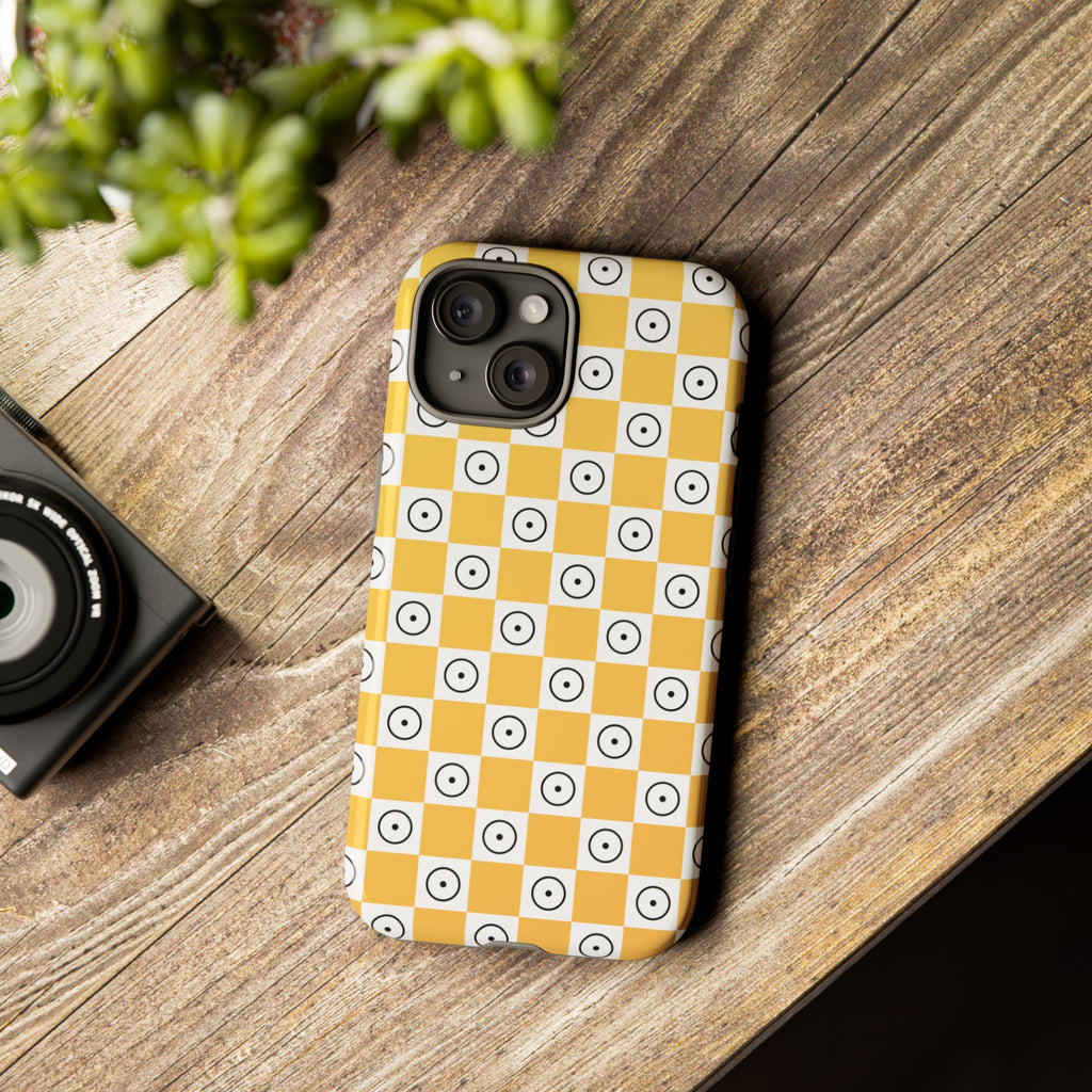 Sun Phone Case - Checker