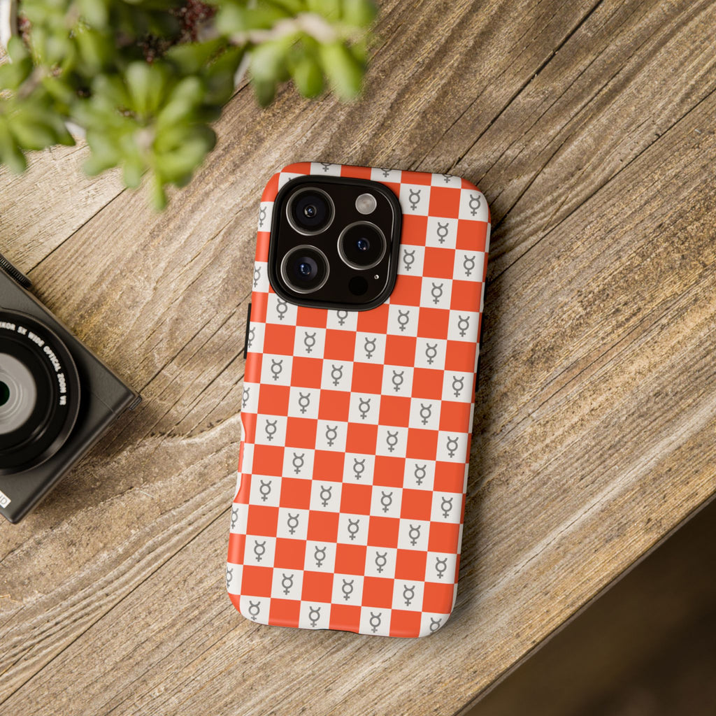 Mercury Phone Case - Checker