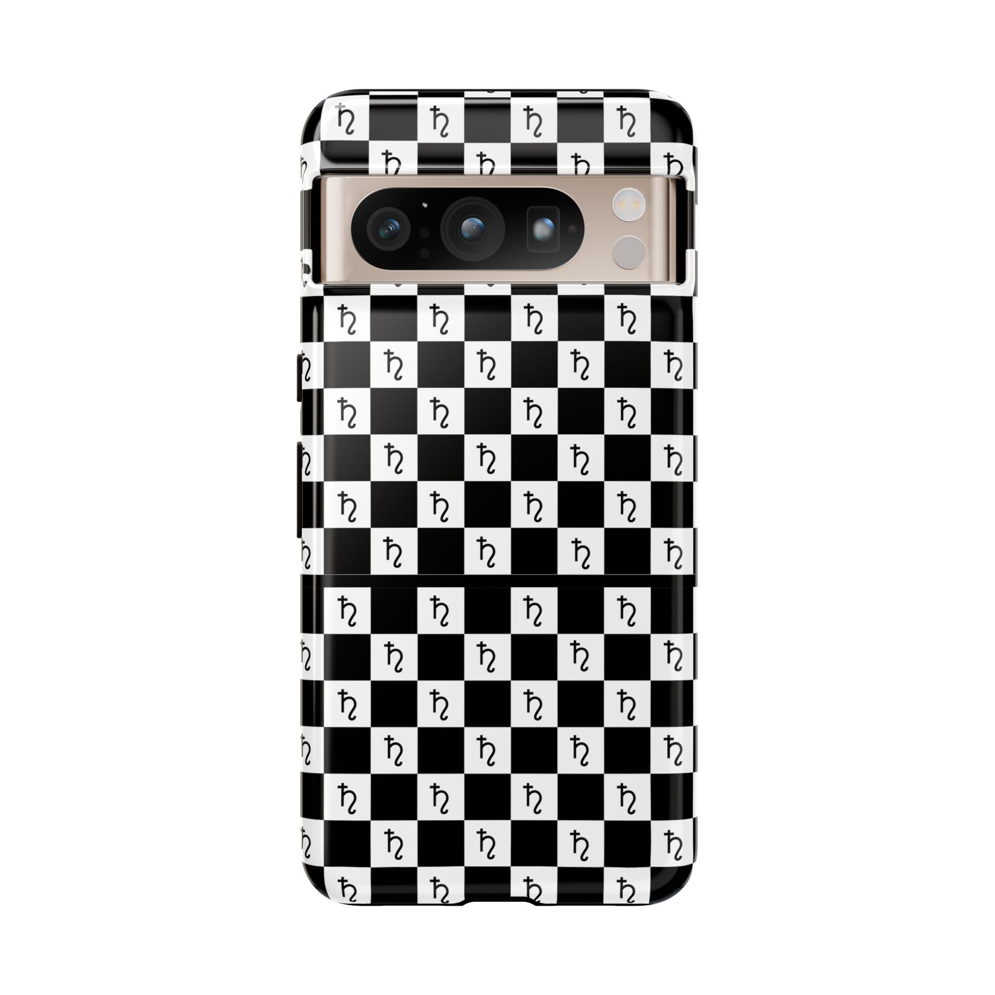 Saturn Phone Case - Checkerboard