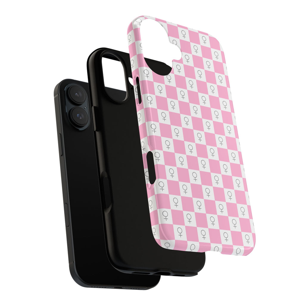 Venus Phone Case - Checker