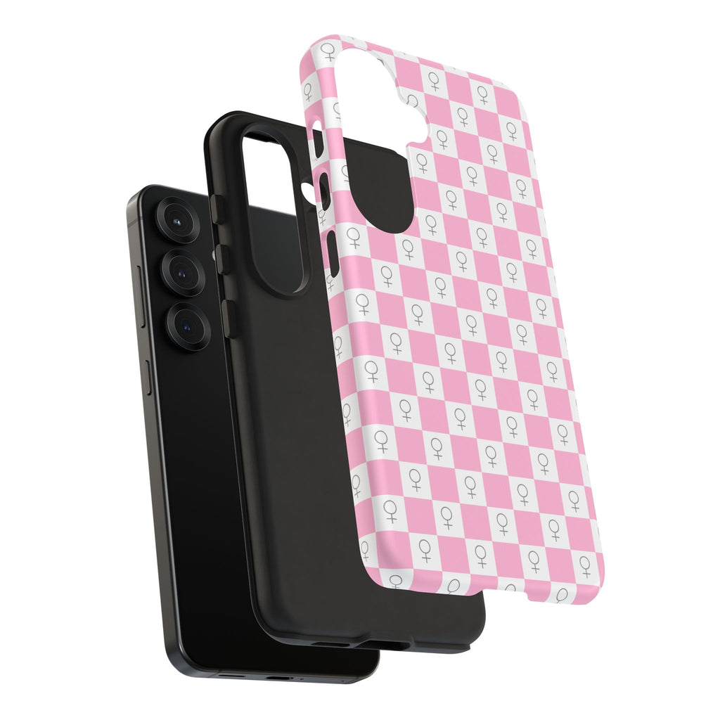Venus Phone Case - Checker