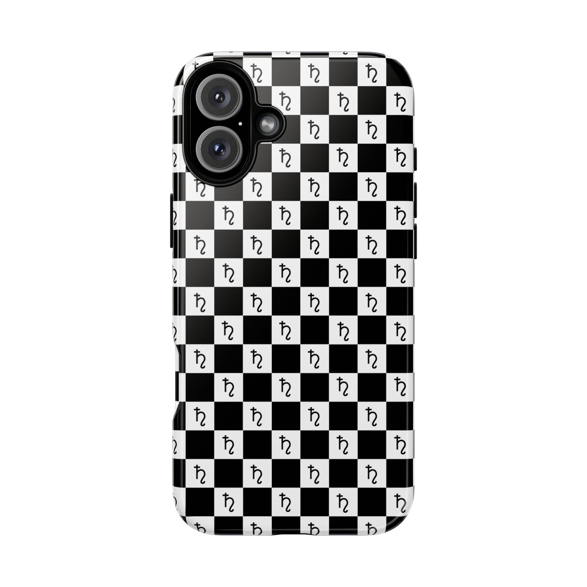Saturn Phone Case - Checkerboard