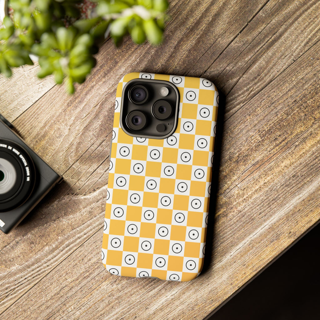 Sun Phone Case - Checker