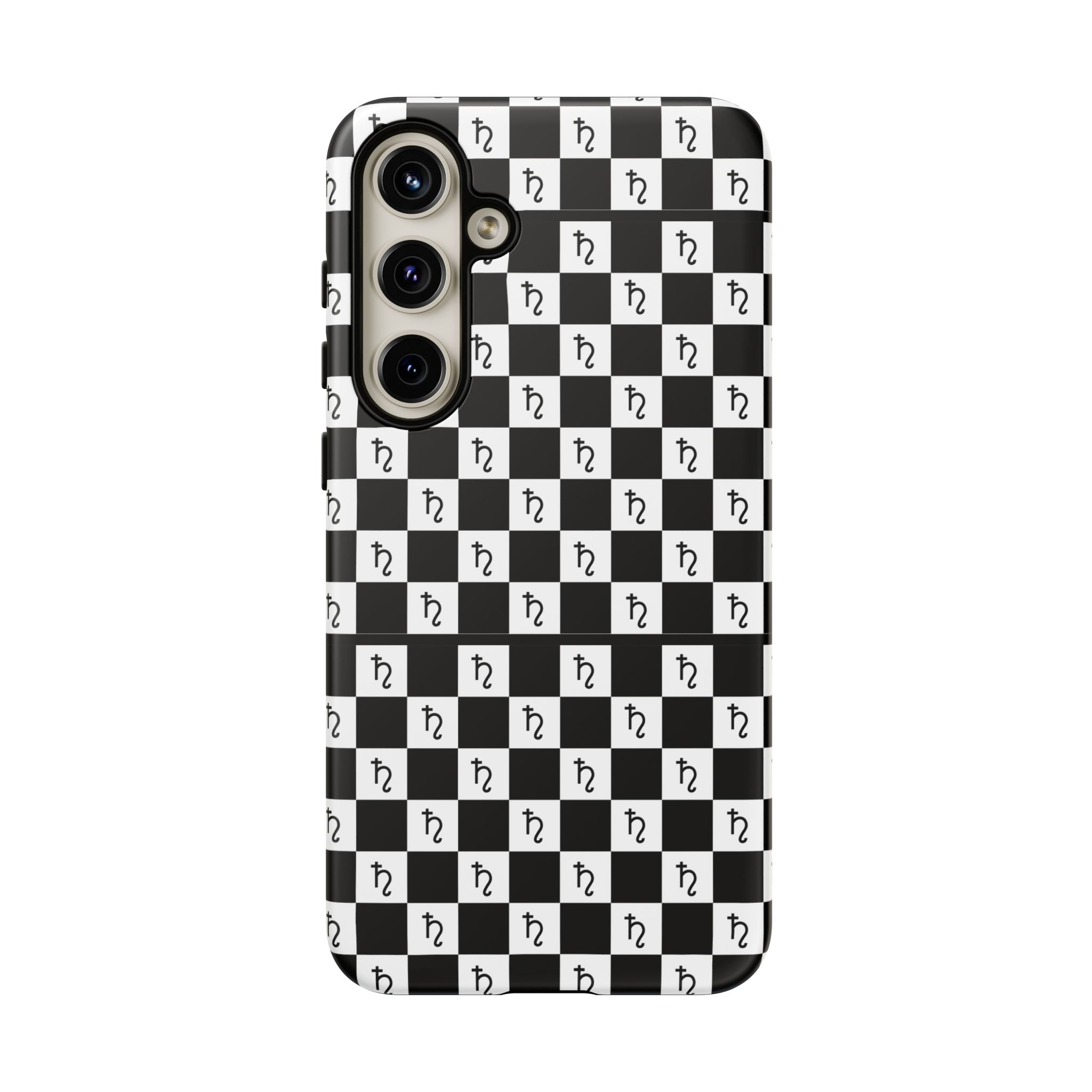 Saturn Phone Case - Checkerboard