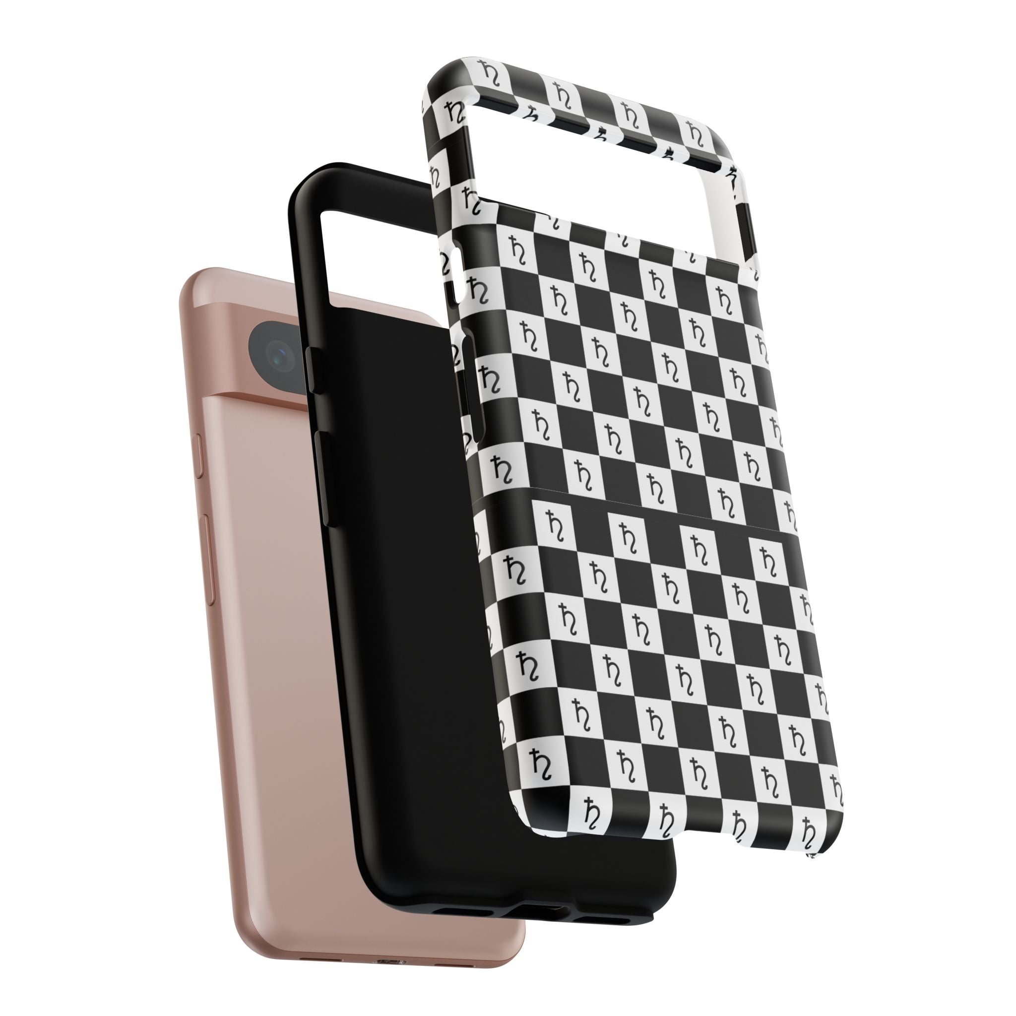 Saturn Phone Case - Checkerboard