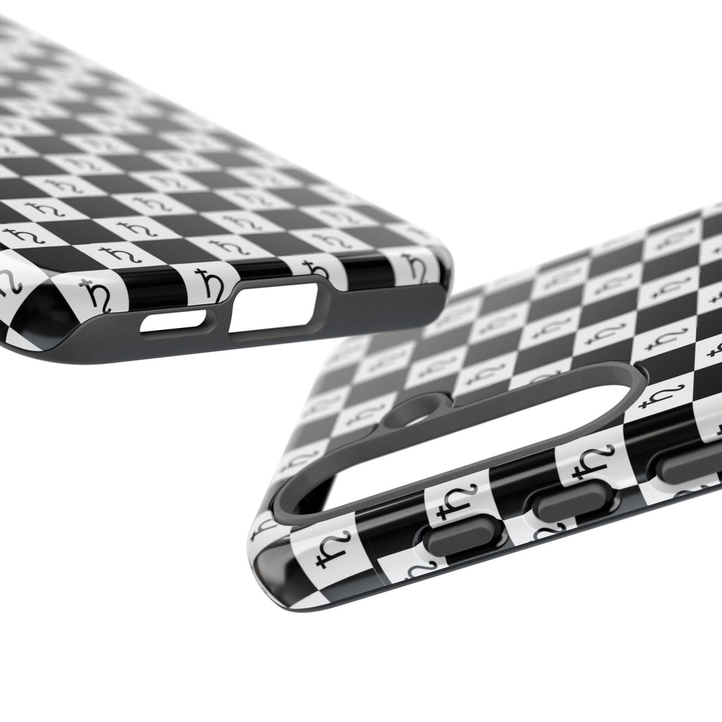 Saturn Phone Case - Checkerboard
