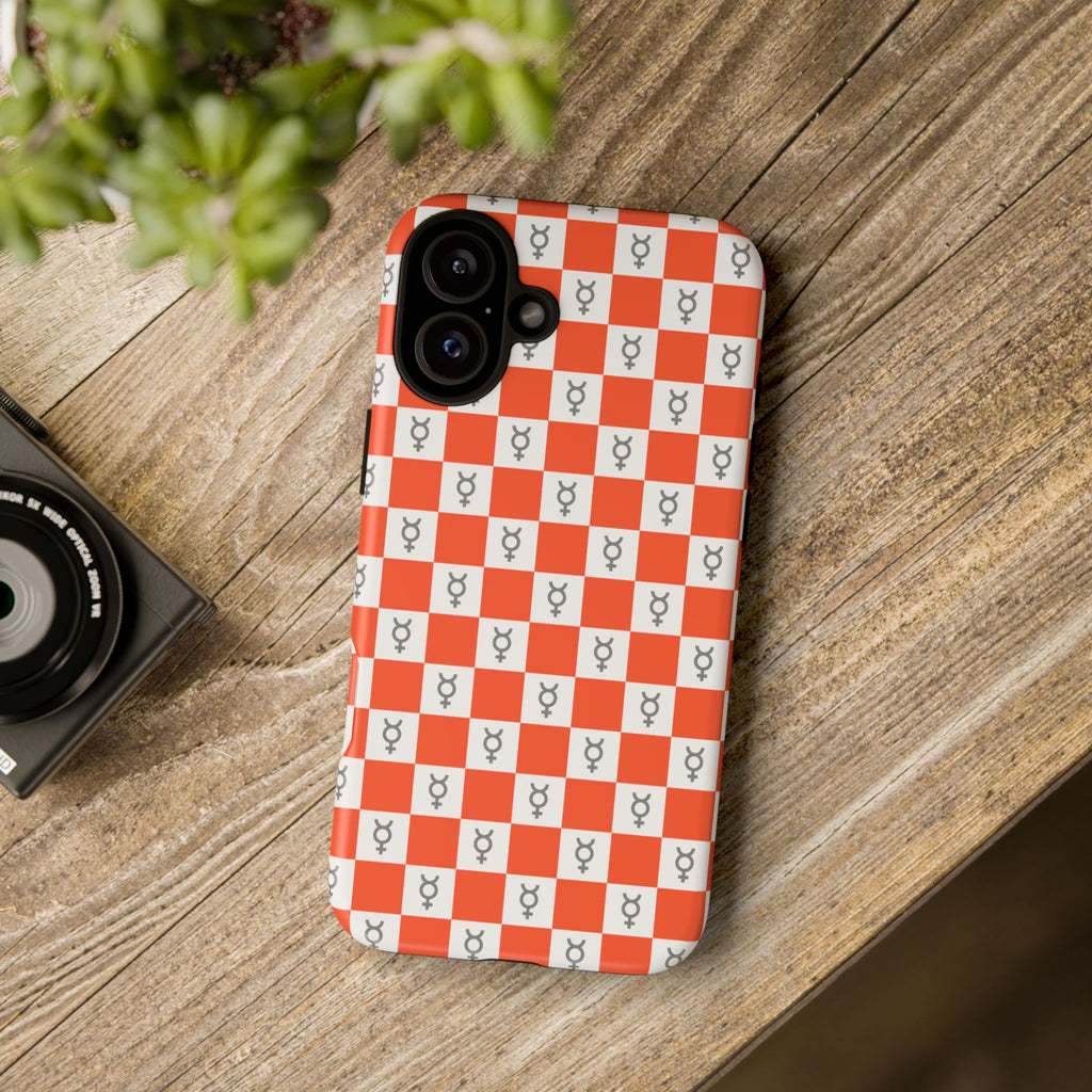 Mercury Phone Case - Checker