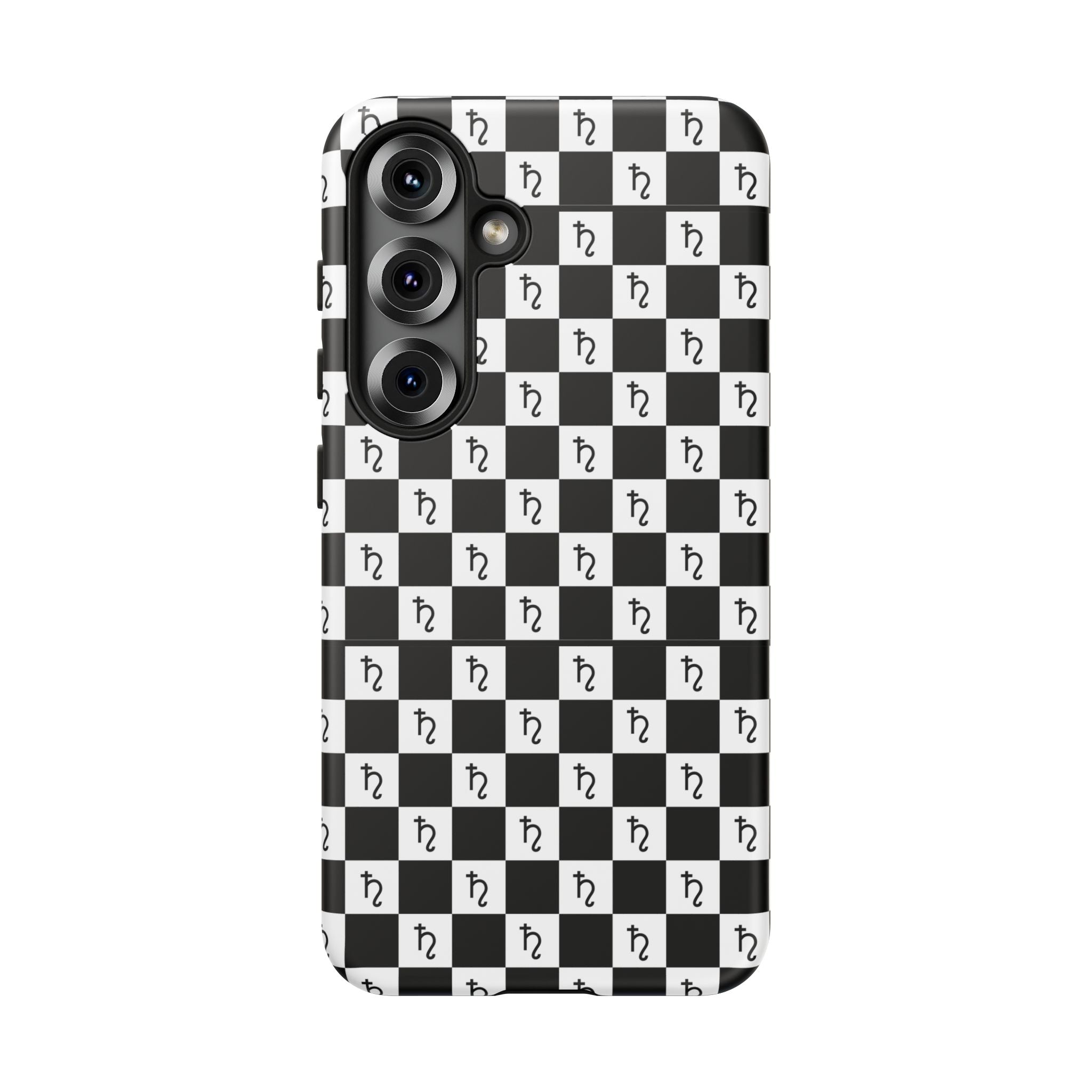 Saturn Phone Case - Checkerboard