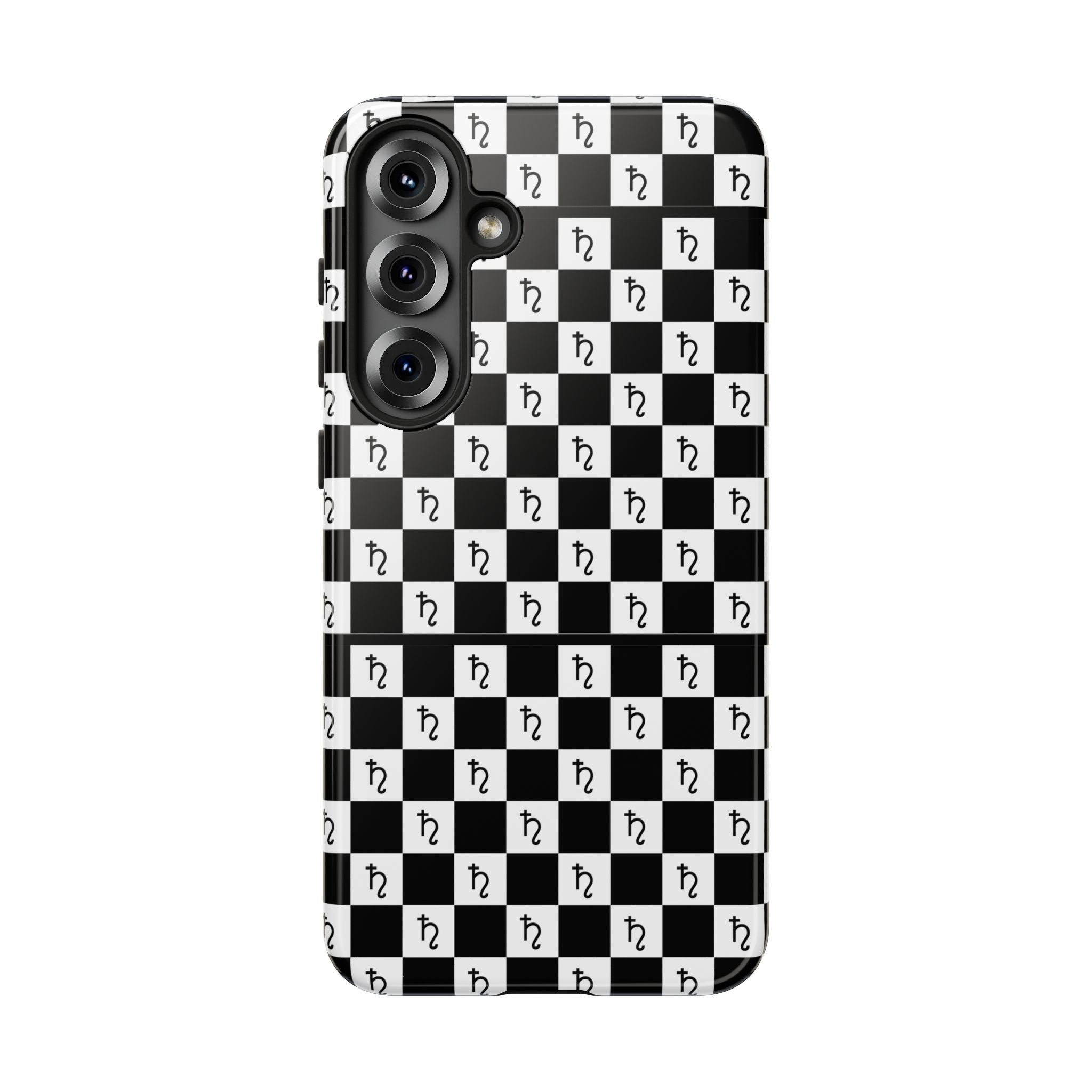 Saturn Phone Case - Checkerboard