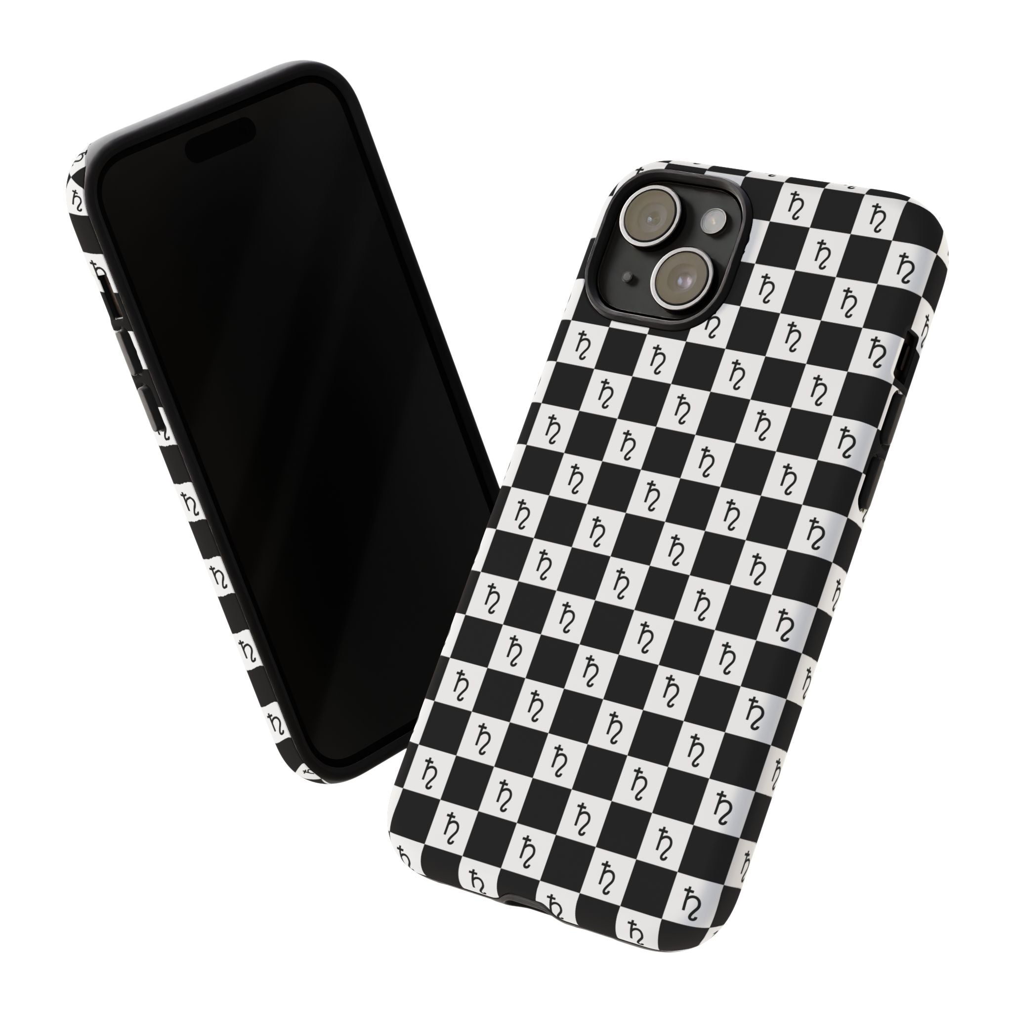 Saturn Phone Case - Checkerboard