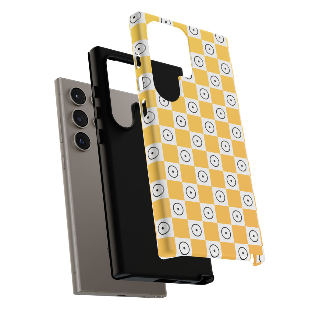 Sun Phone Case - Checker