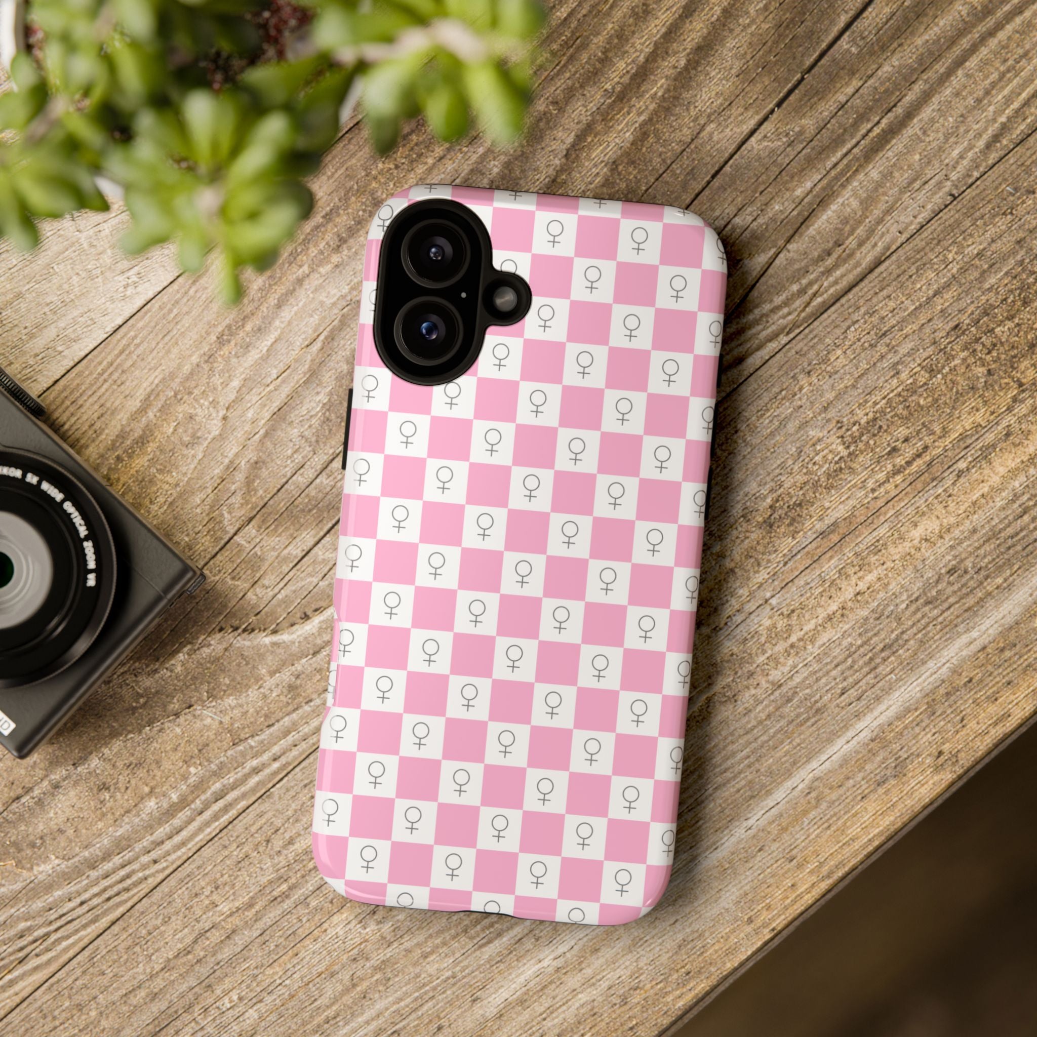 Venus Phone Case - Checker