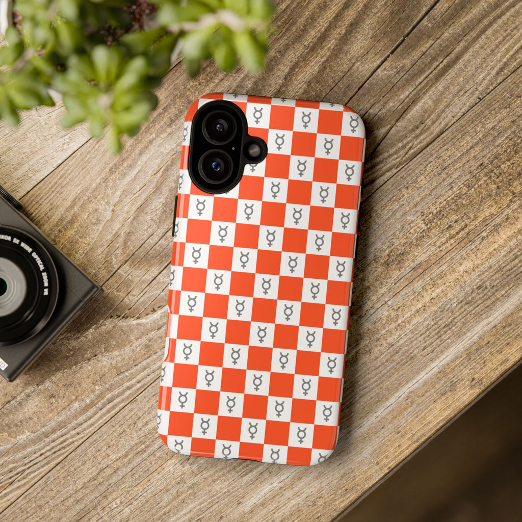 Mercury Phone Case - Checker