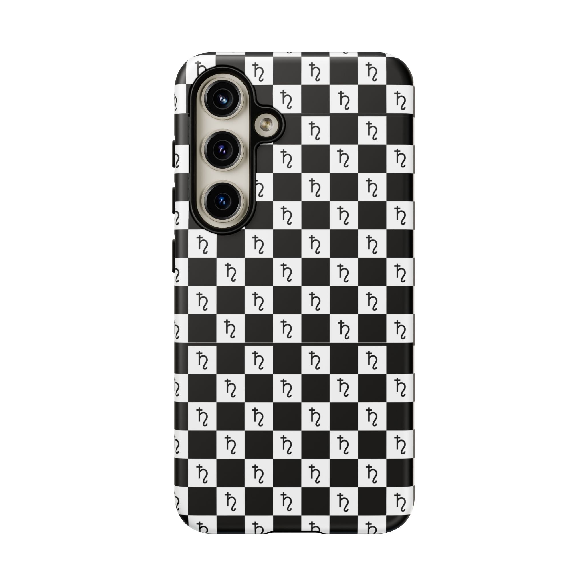 Saturn Phone Case - Checkerboard