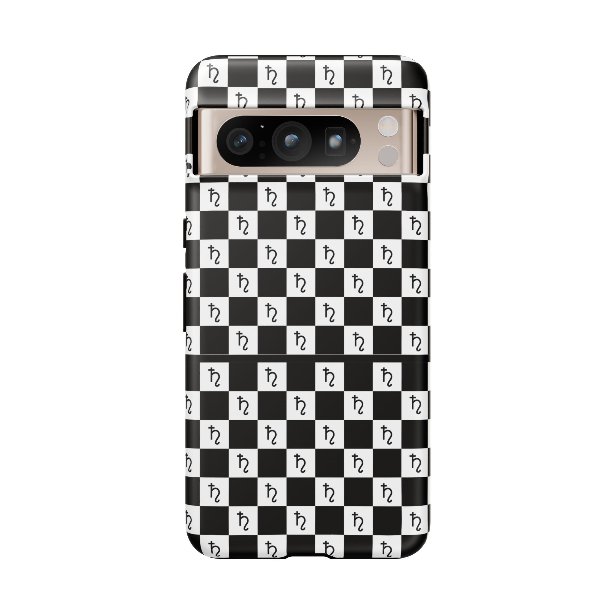 Saturn Phone Case - Checkerboard