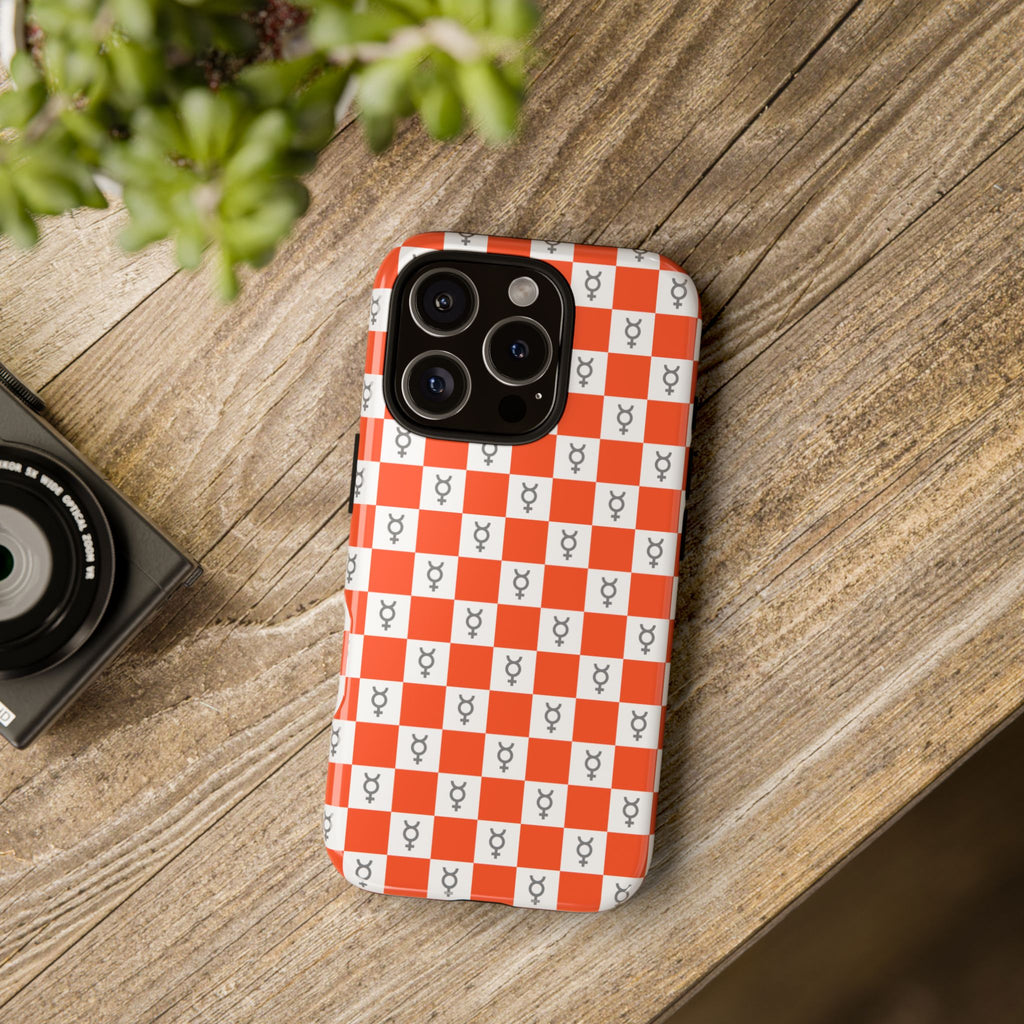 Mercury Phone Case - Checker