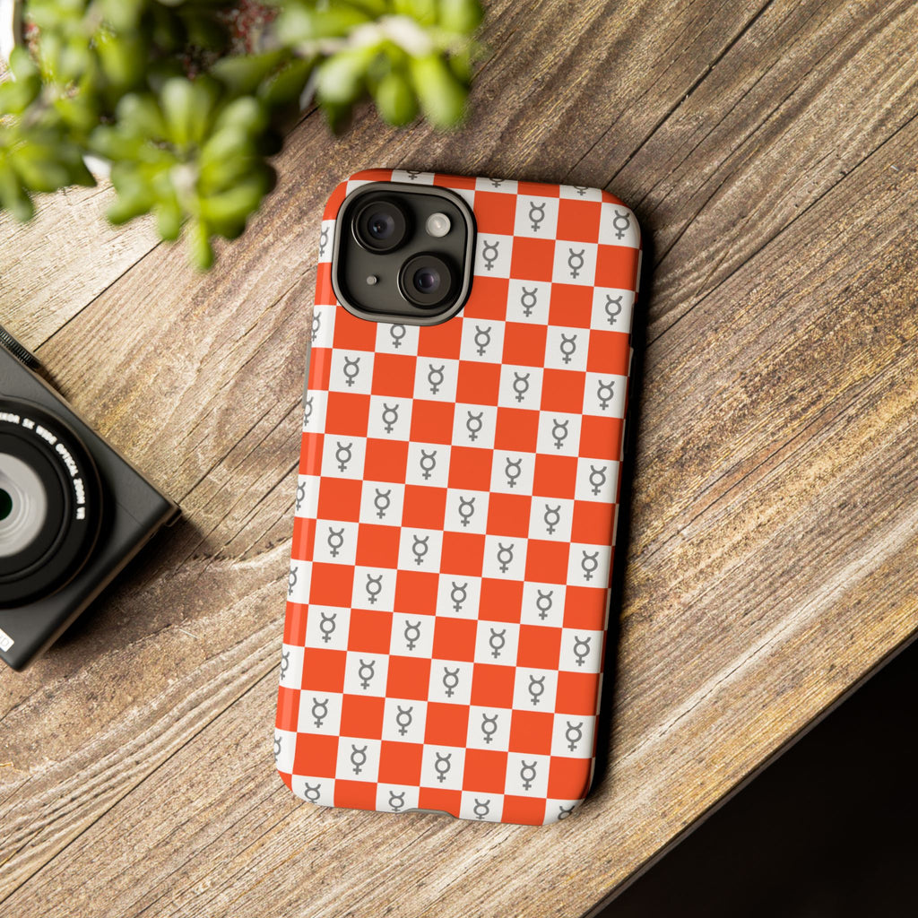 Mercury Phone Case - Checker